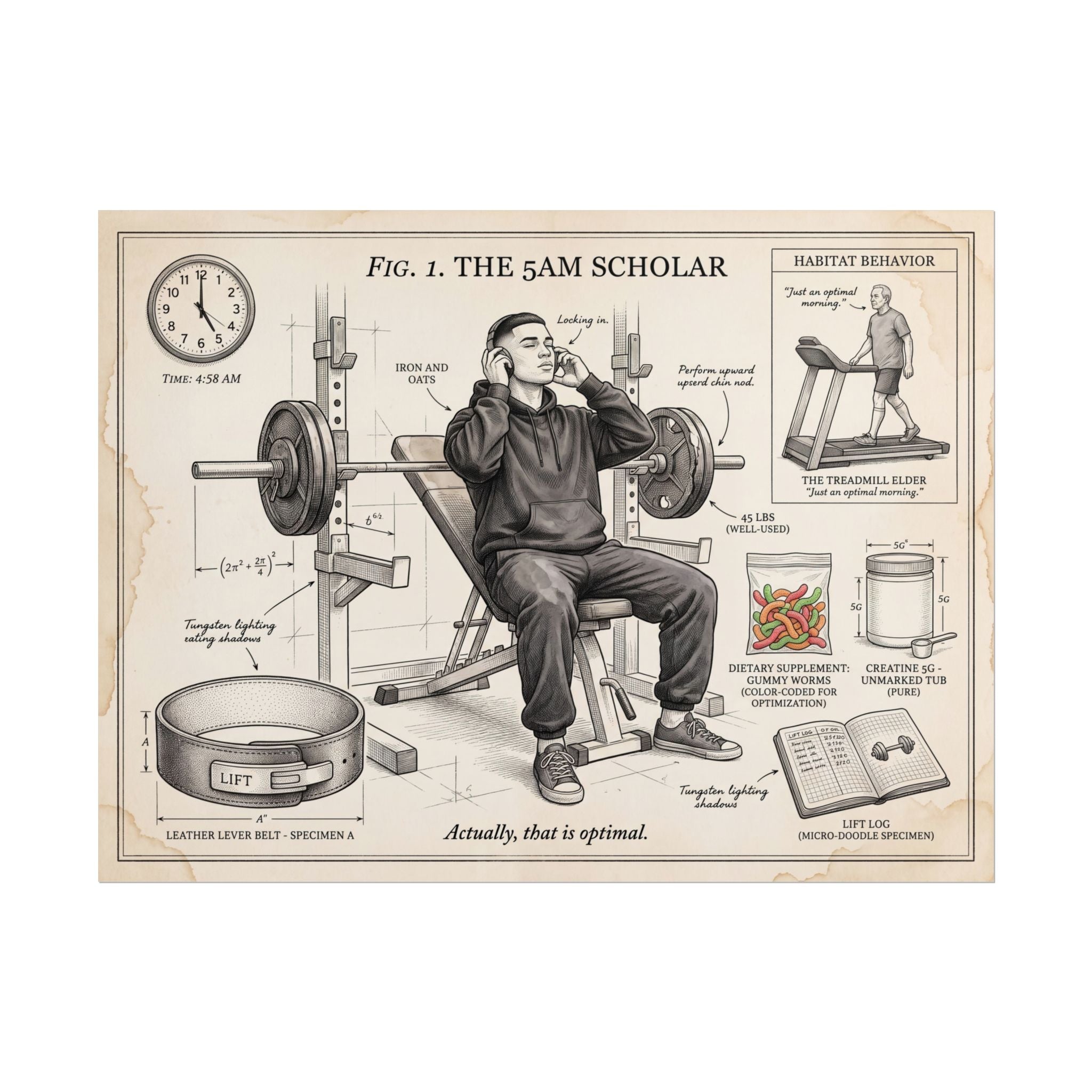 The 5AM Gym Bro - Poster