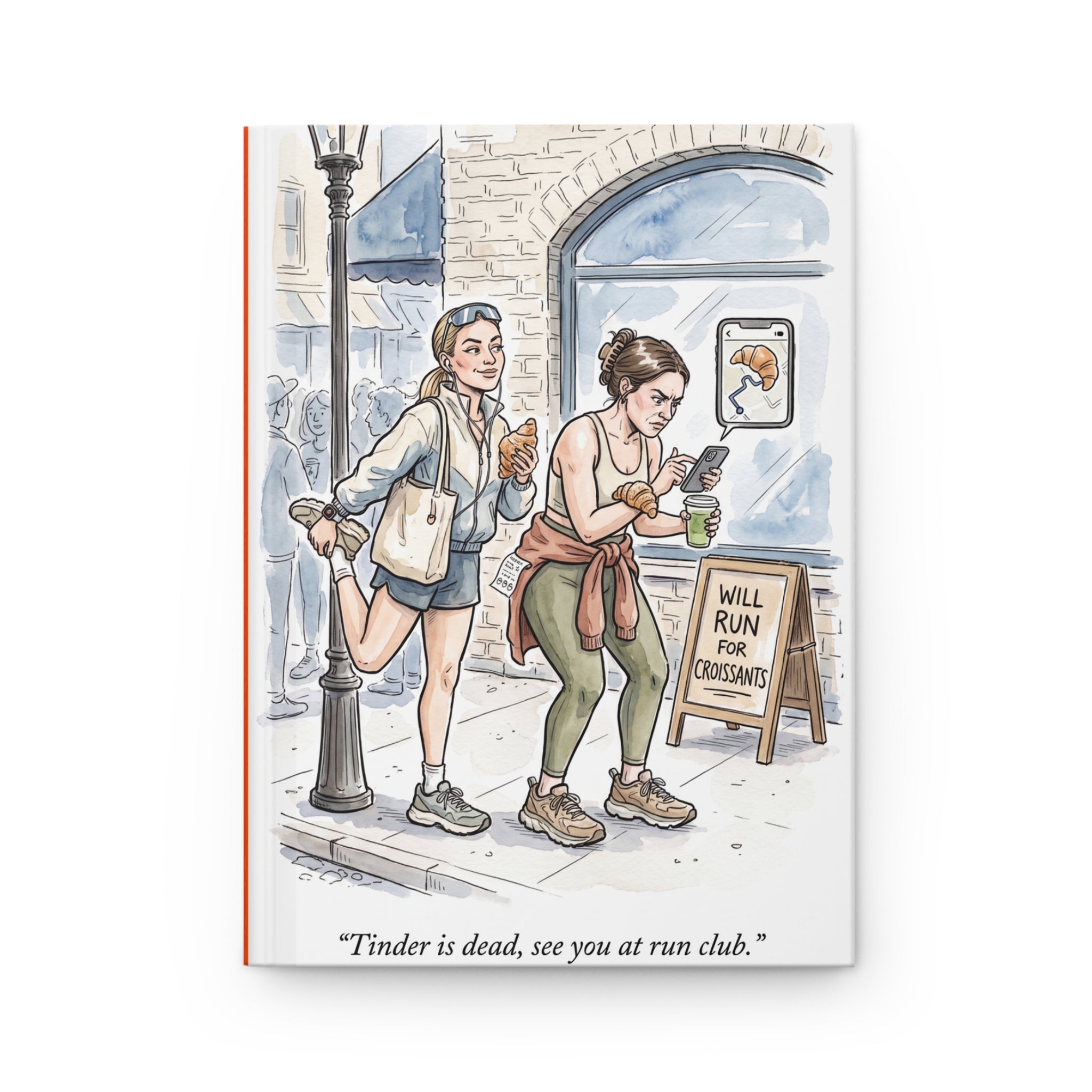 The Run Club Girl - Hardcover Journal