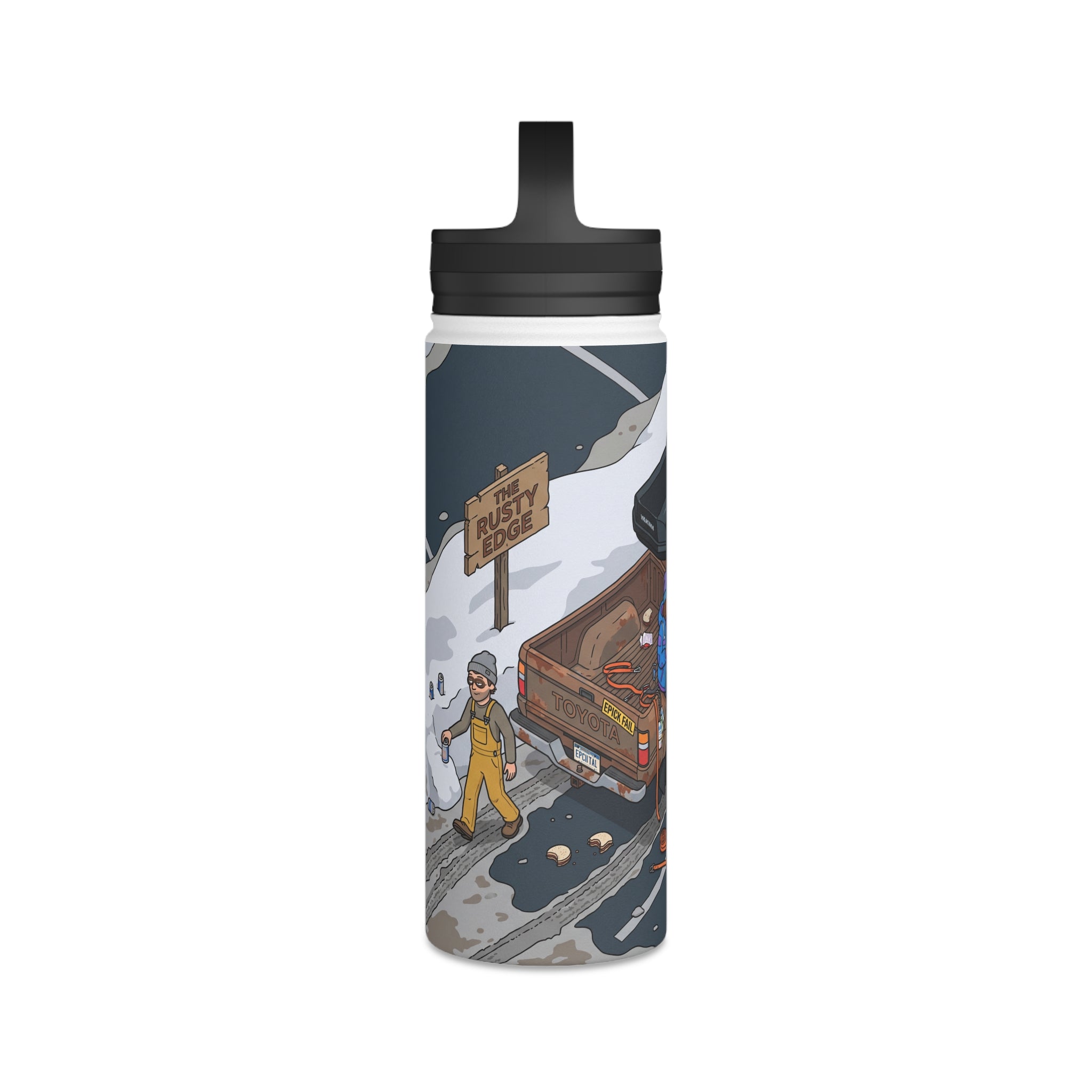 The Ski Bum - Water Bottle