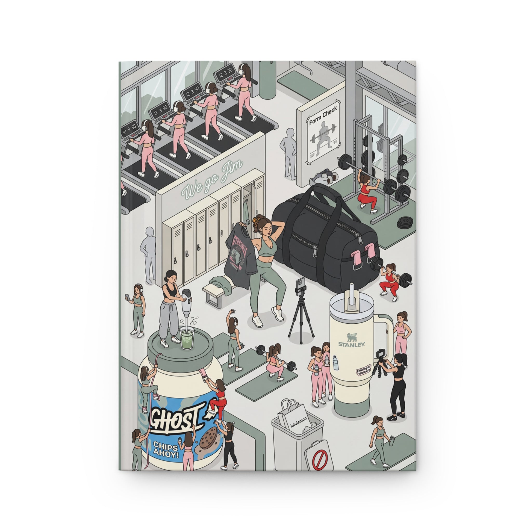 The Gym Girlie - Hardcover Journal