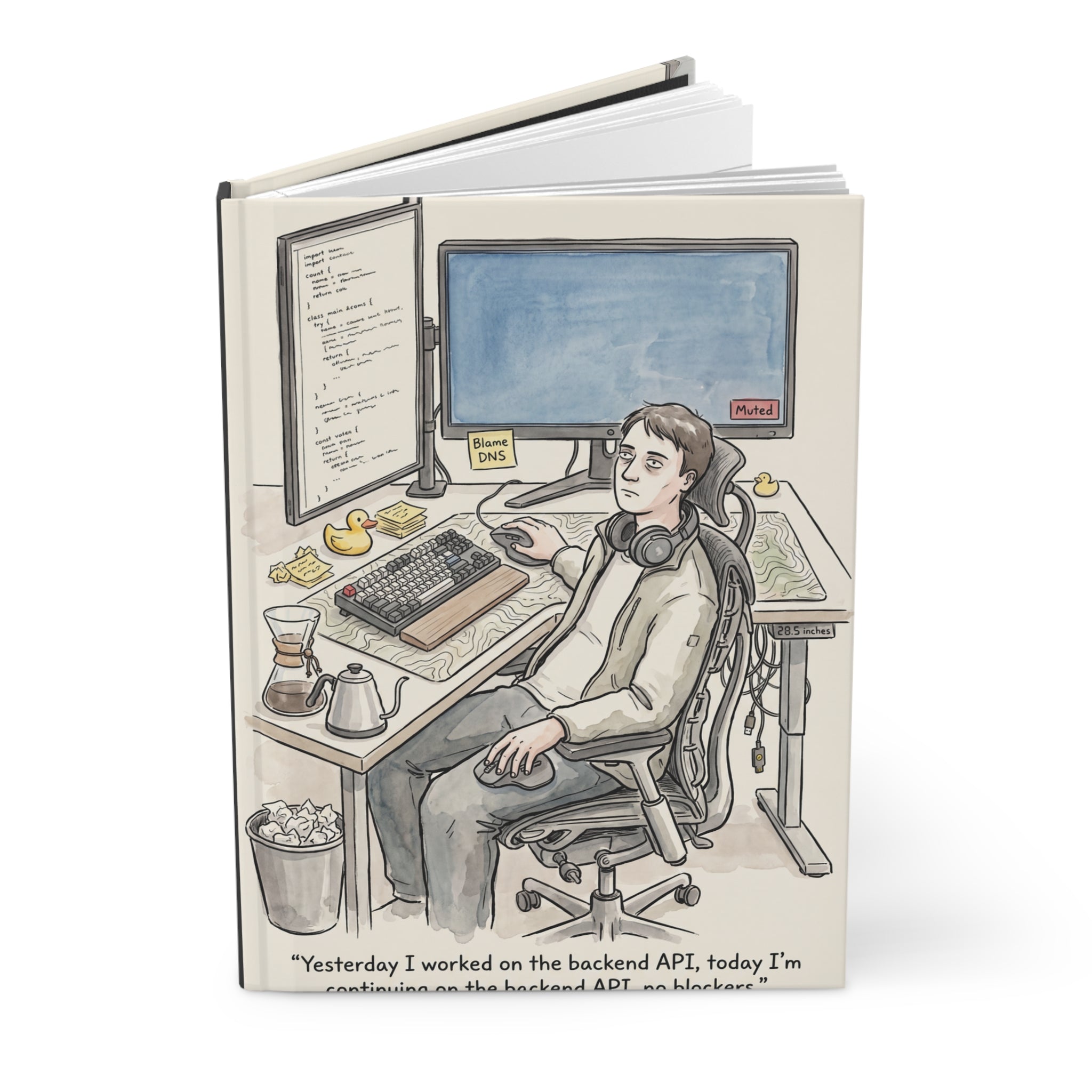 The Software Engineer - Hardcover Journal