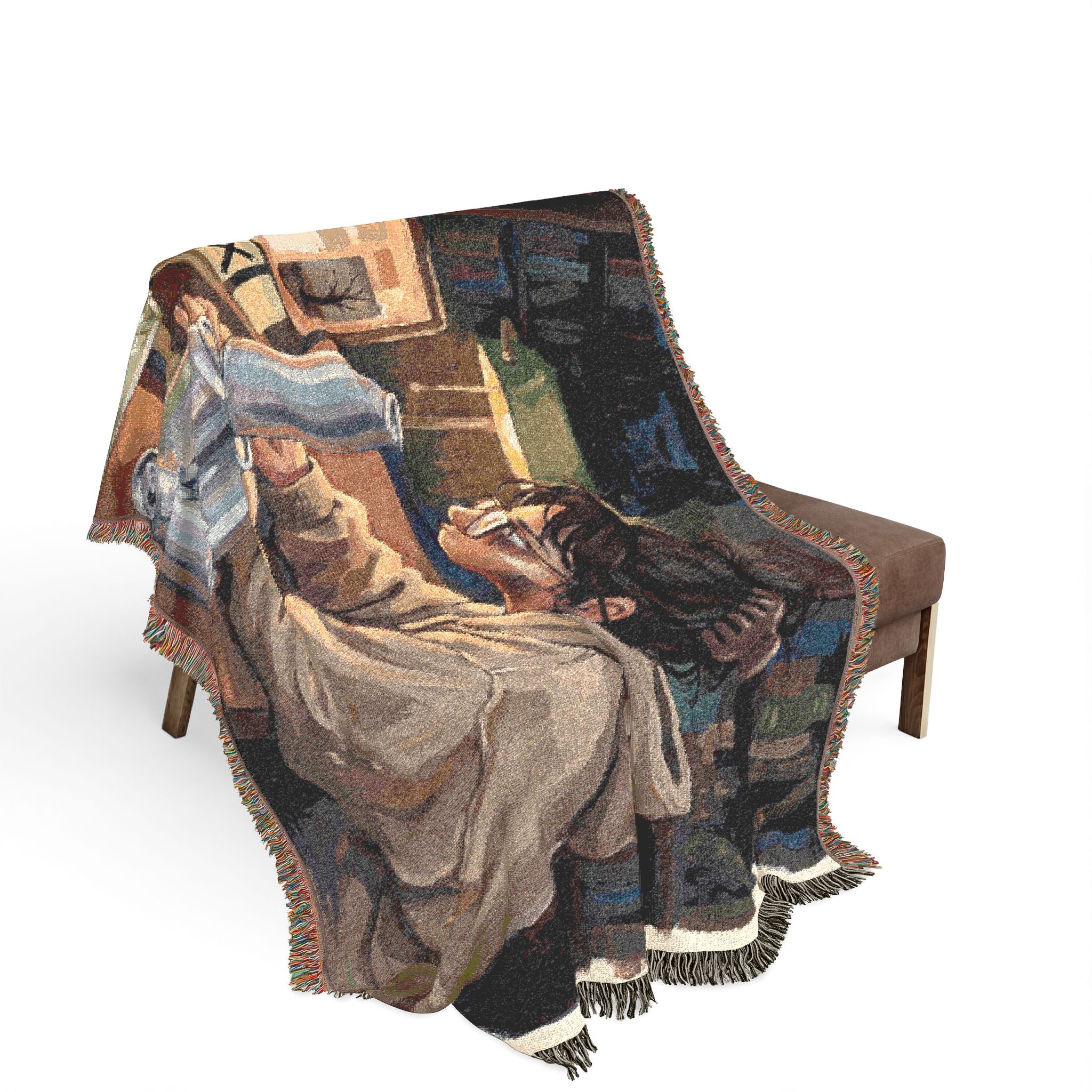 The Finals Week Gremlin - Woven Blanket