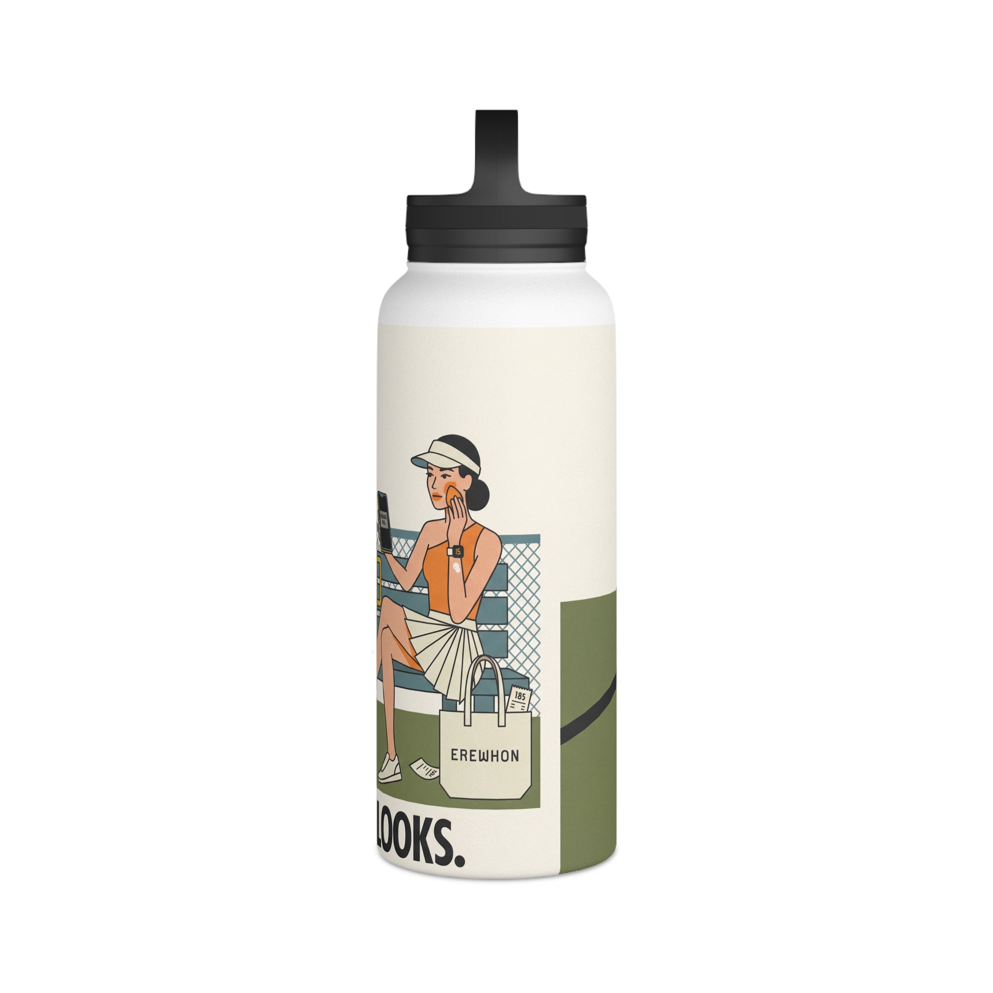 The Tennis Girlie - Water Bottle