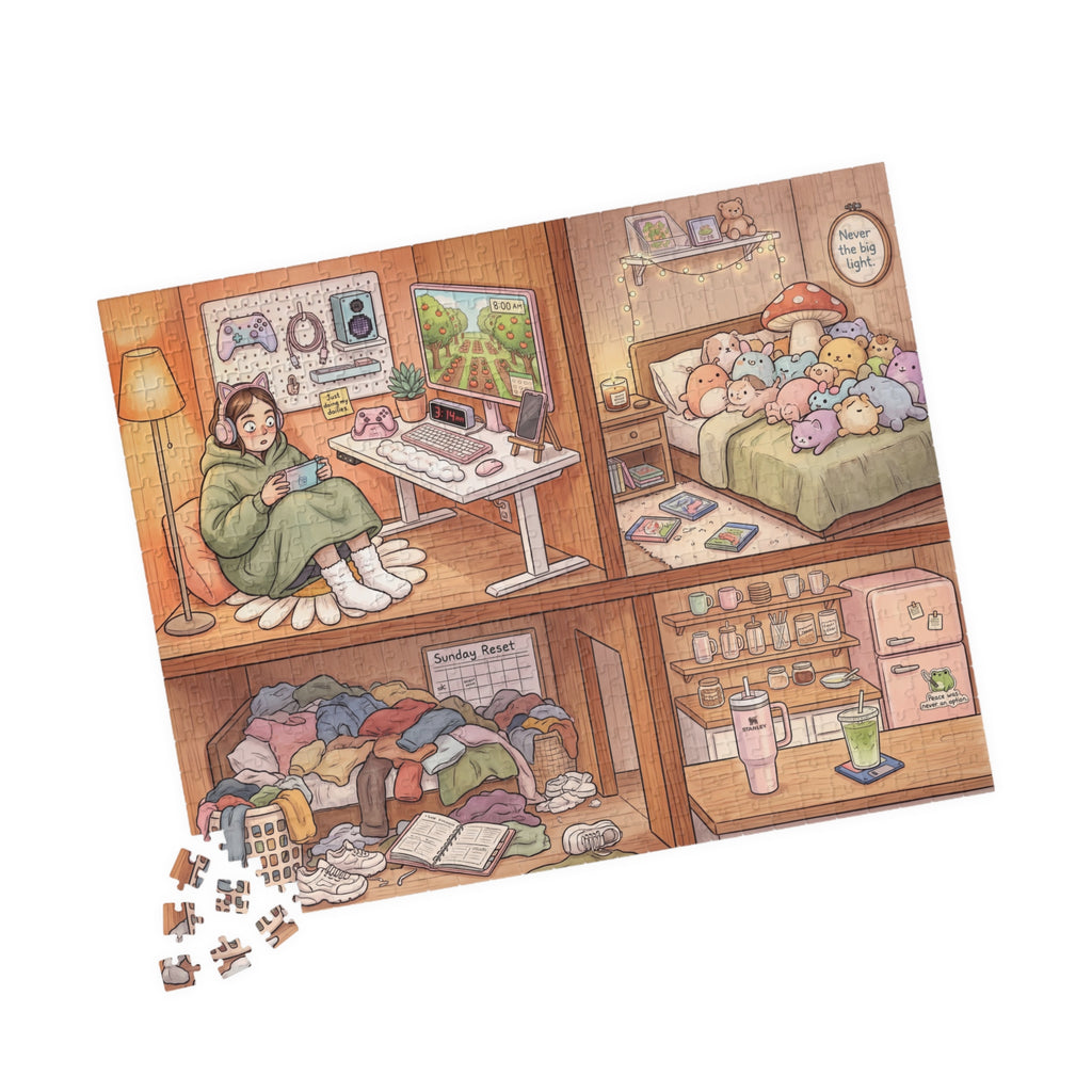 The Cozy Gamer - Jigsaw Puzzle