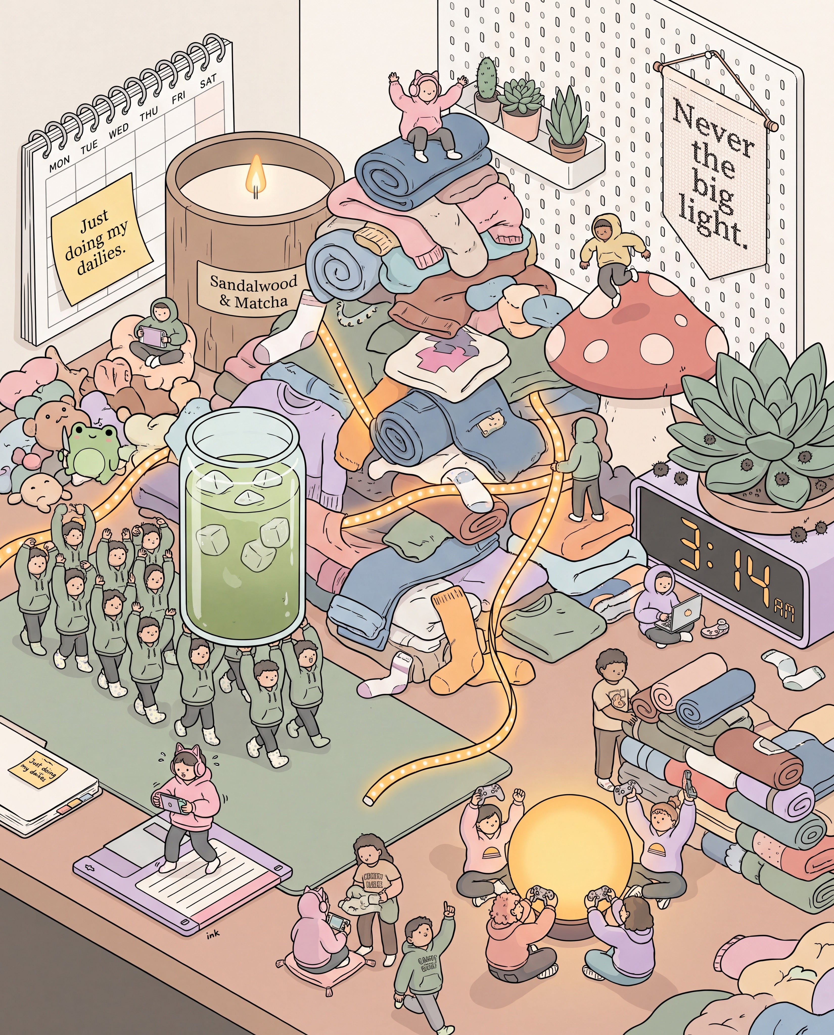 Full design artwork - The Cozy Gamer - Tote Bag