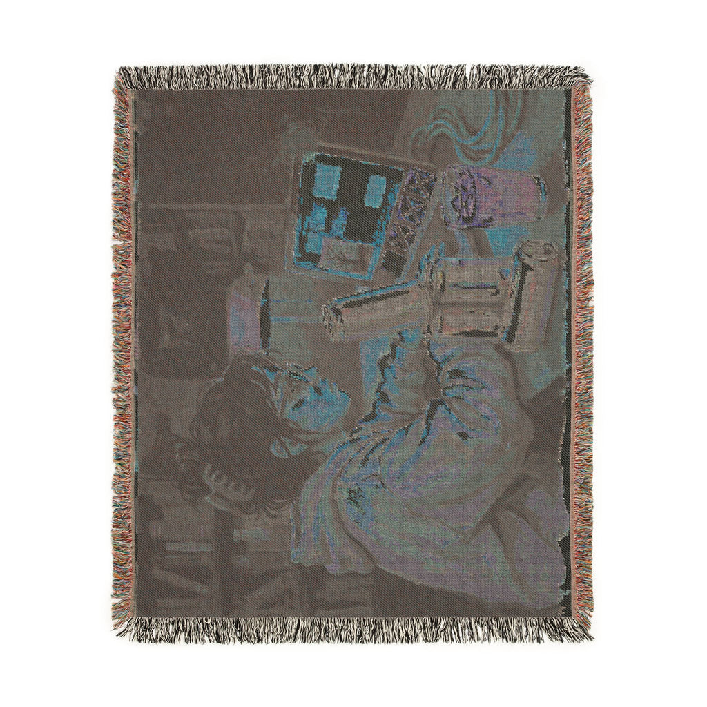 The Finals Week Gremlin - Woven Blanket
