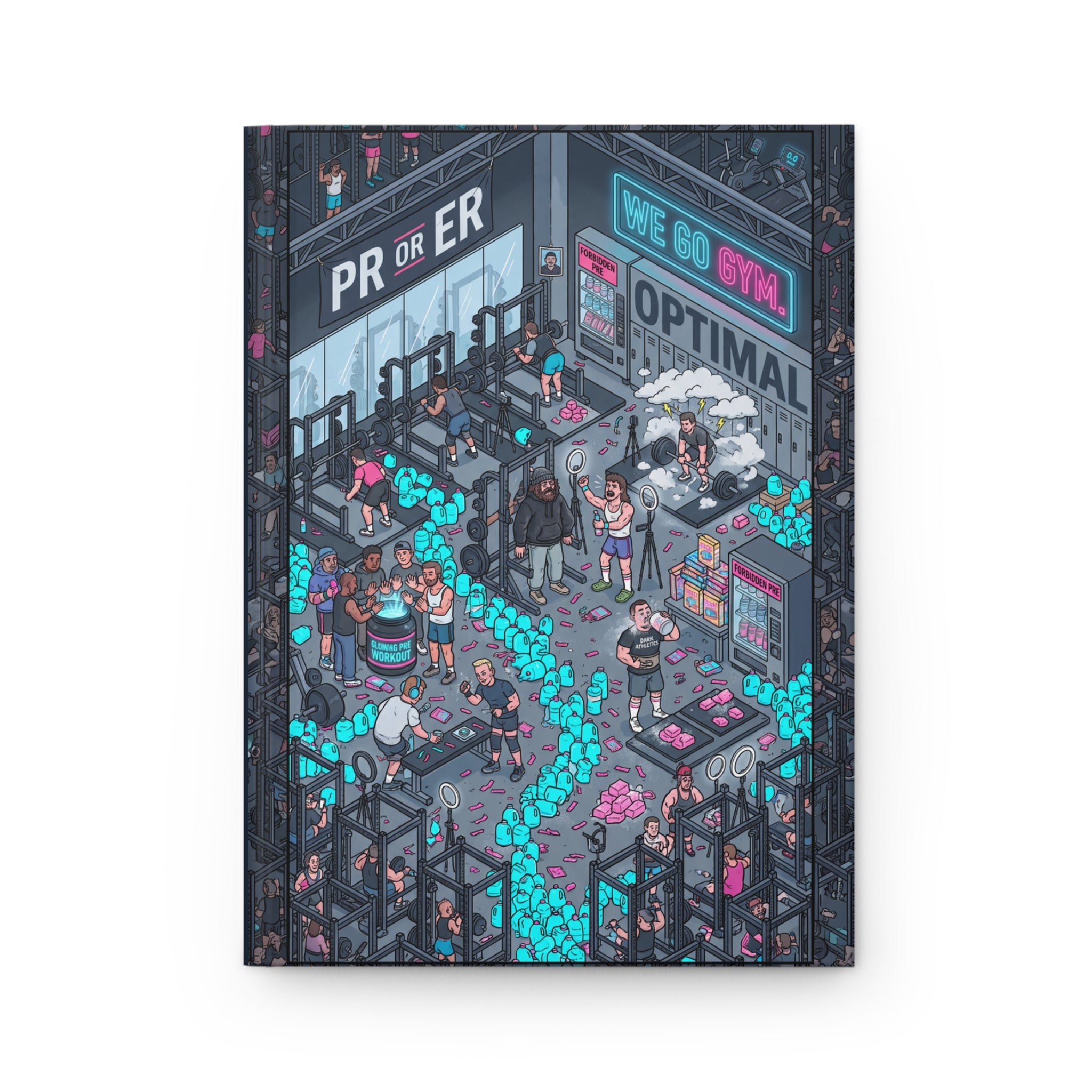 The 5AM Gym Bro - Hardcover Journal