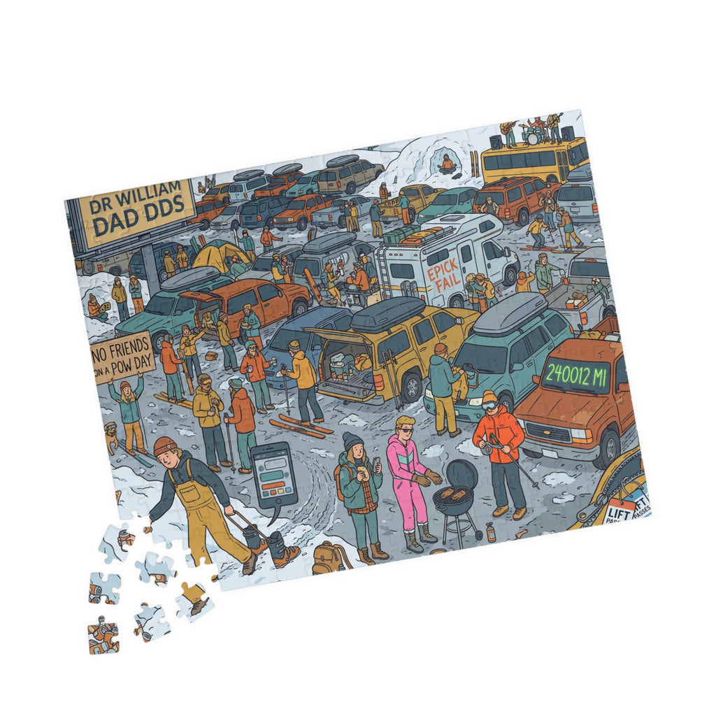The Ski Bum - Jigsaw Puzzle