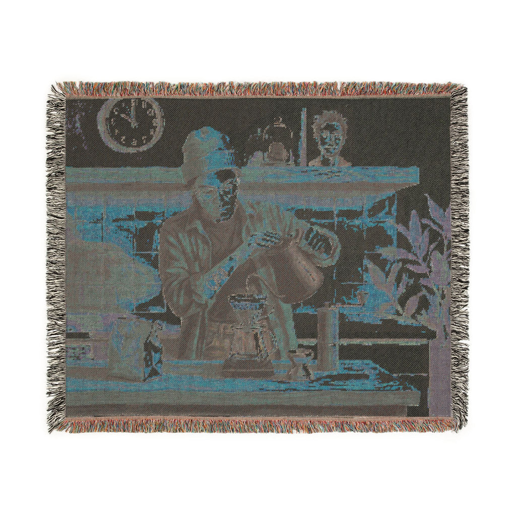The Coffee Snob - Woven Blanket