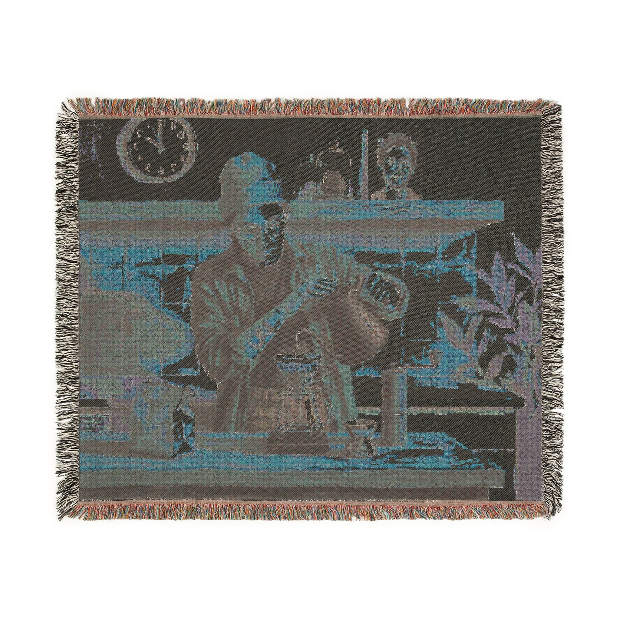 The Coffee Snob - Woven Blanket