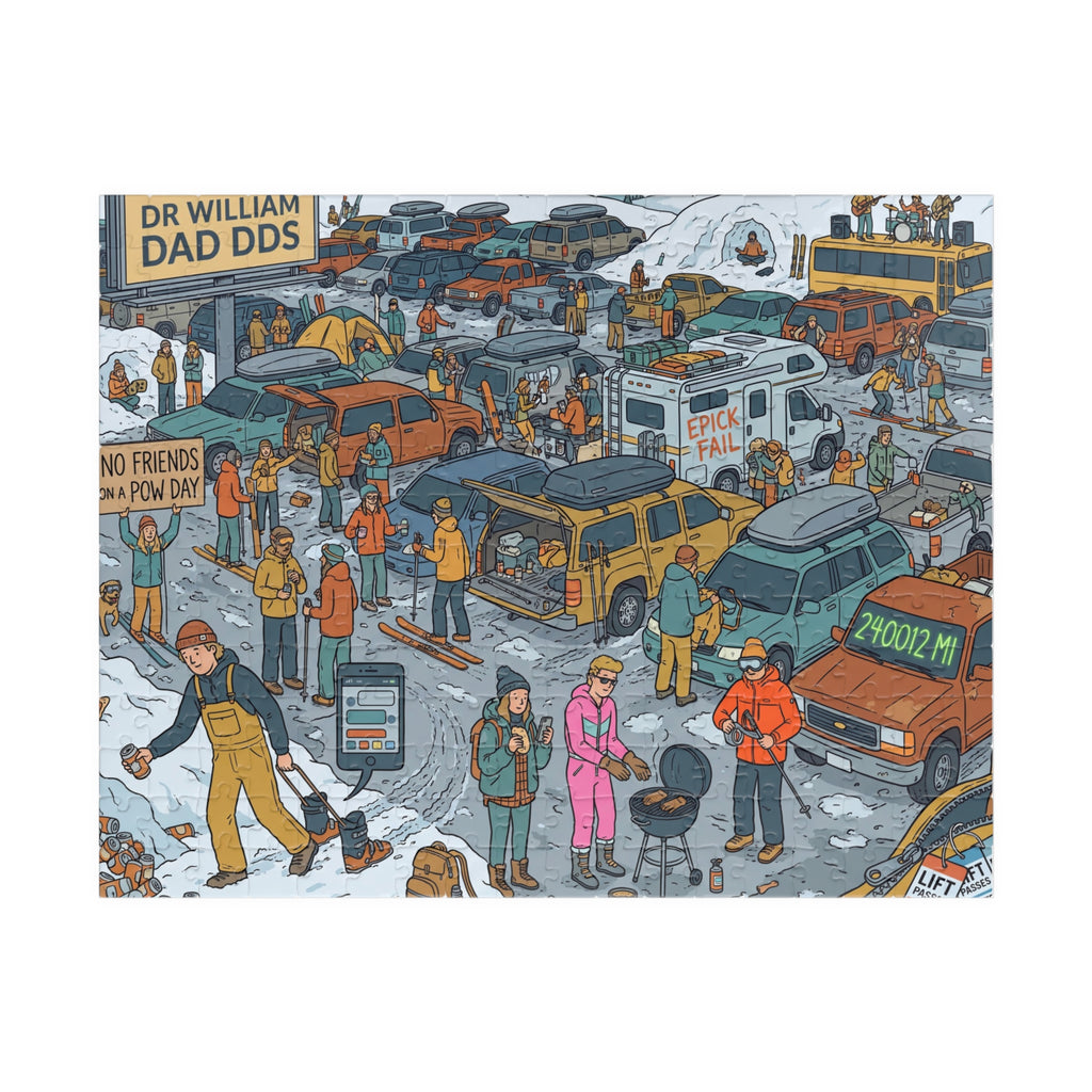 The Ski Bum - Jigsaw Puzzle