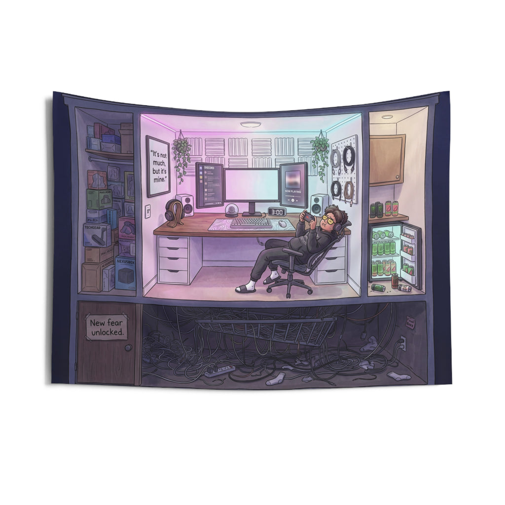 The Battlestation Gamer - Wall Tapestry
