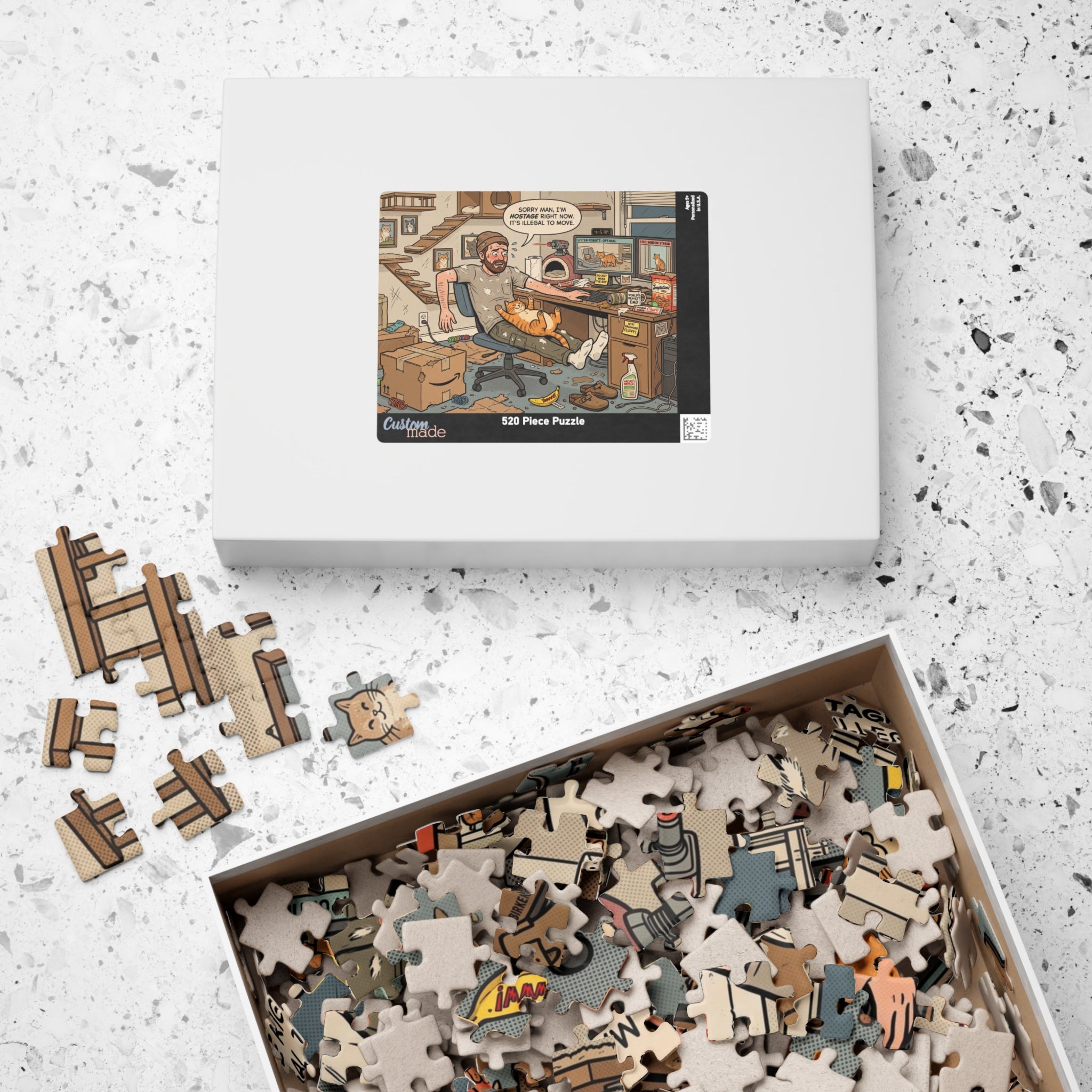The Cat Dad - Jigsaw Puzzle