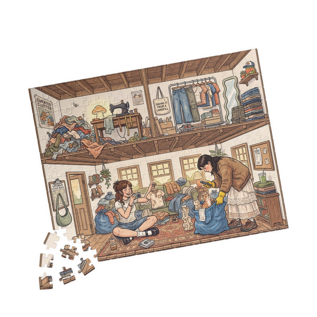 The Thrift Girlie - Jigsaw Puzzle