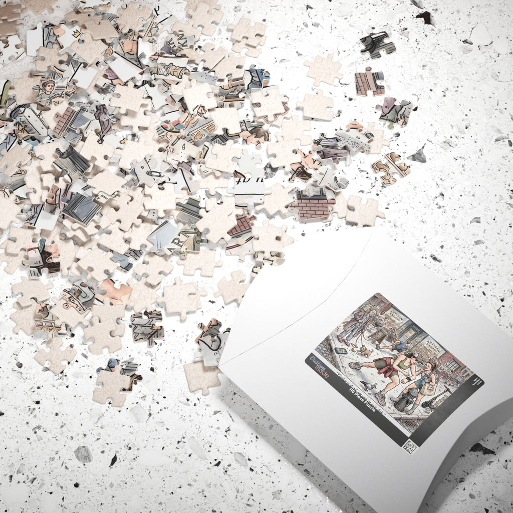 The Run Club Girl - Jigsaw Puzzle