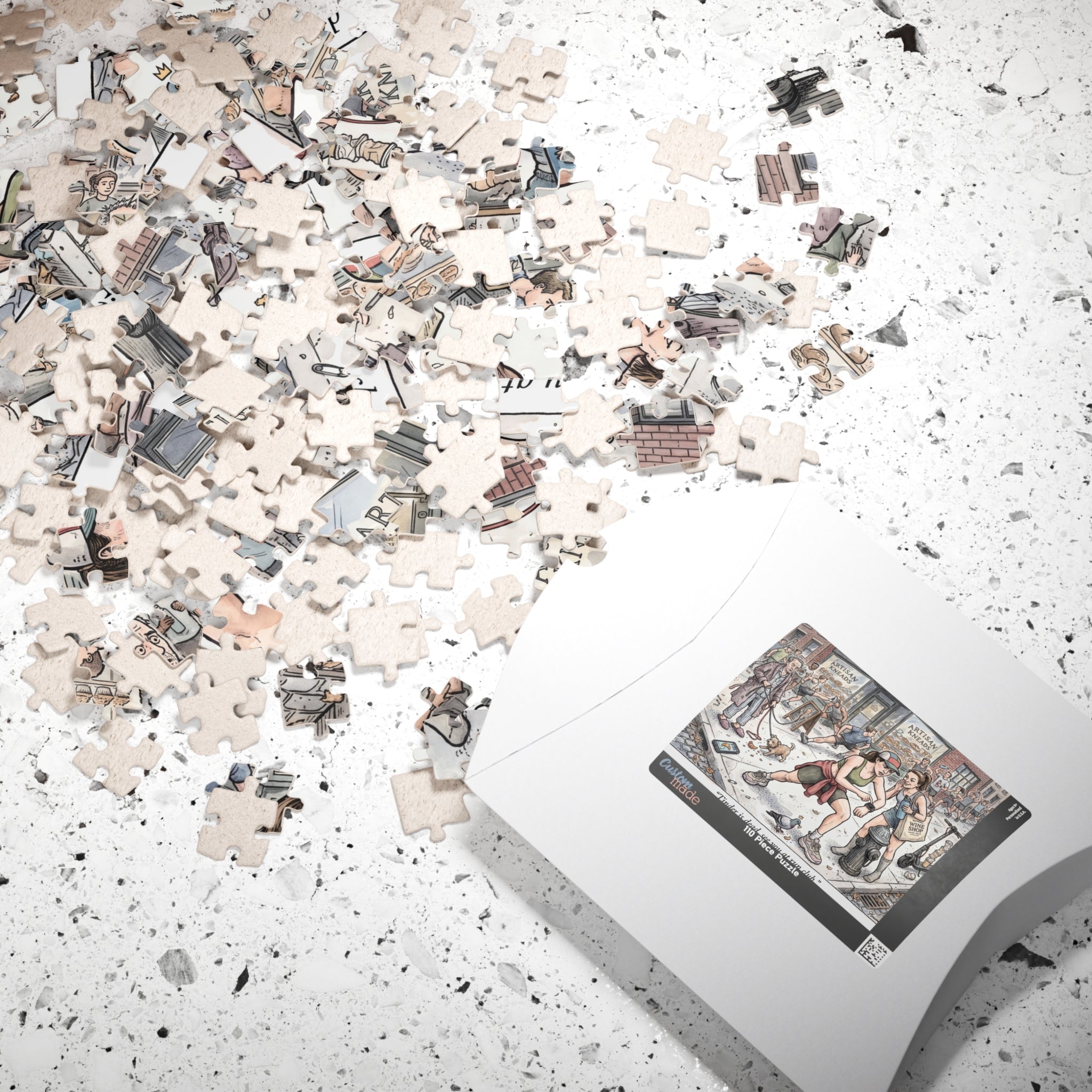 The Run Club Girl - Jigsaw Puzzle