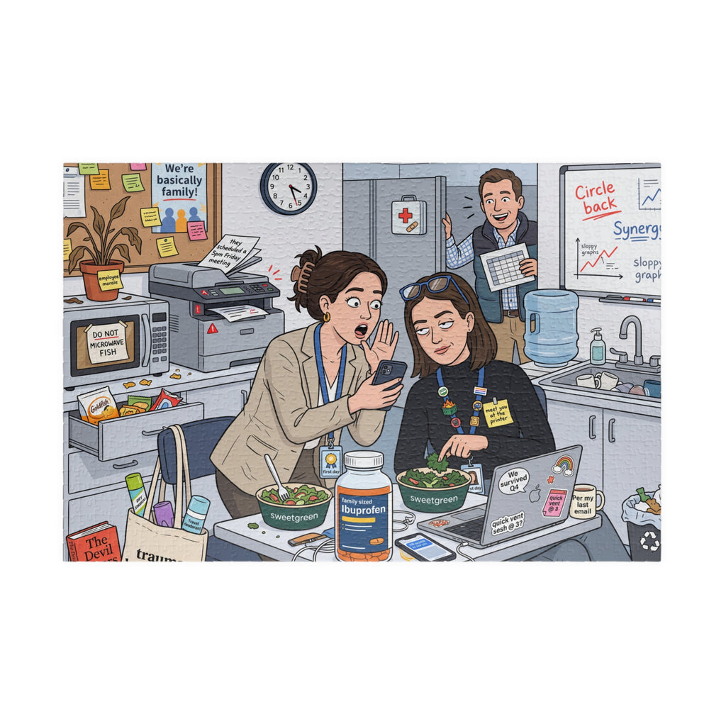 We Trauma Bonded at Our First Corporate Job