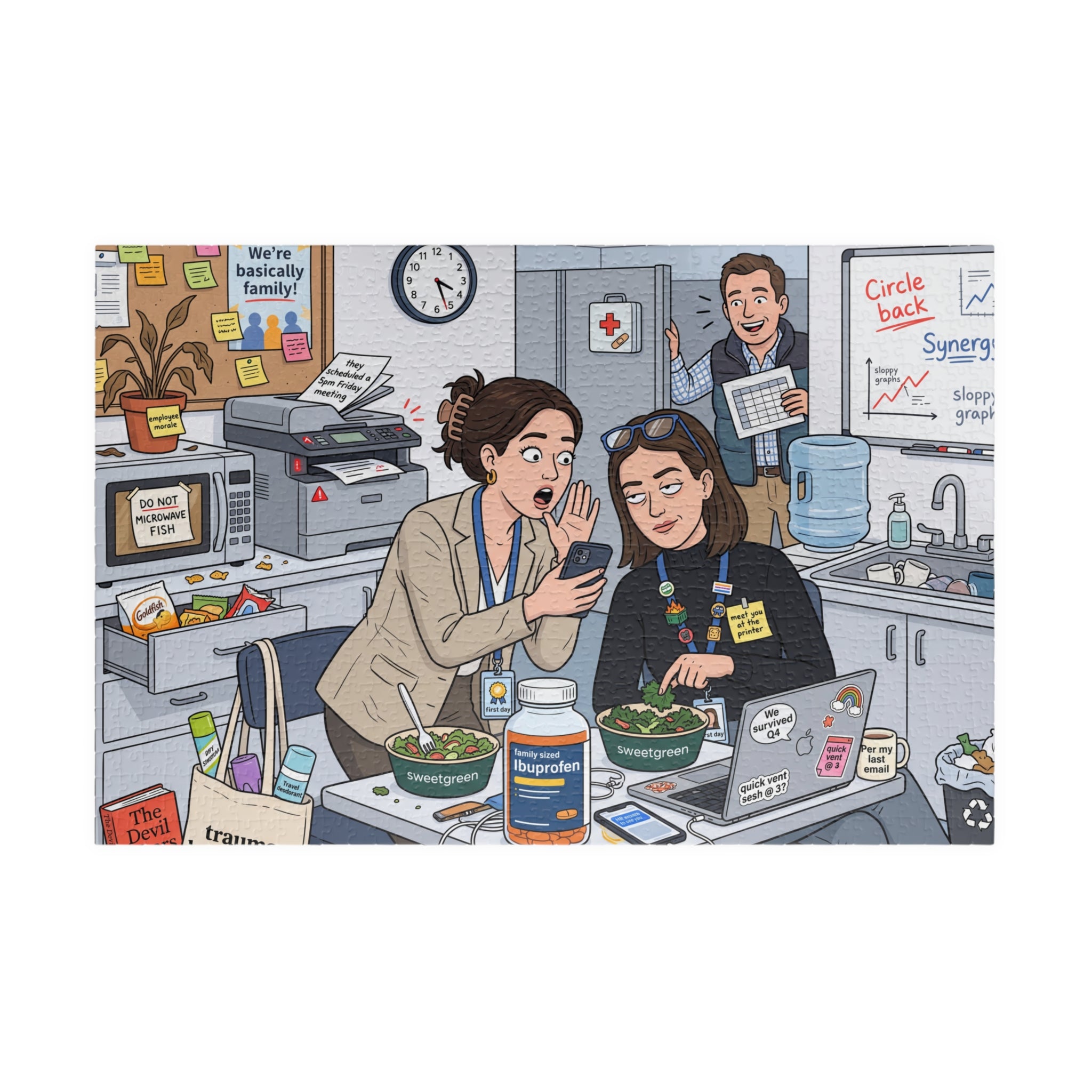We Trauma Bonded at Our First Corporate Job