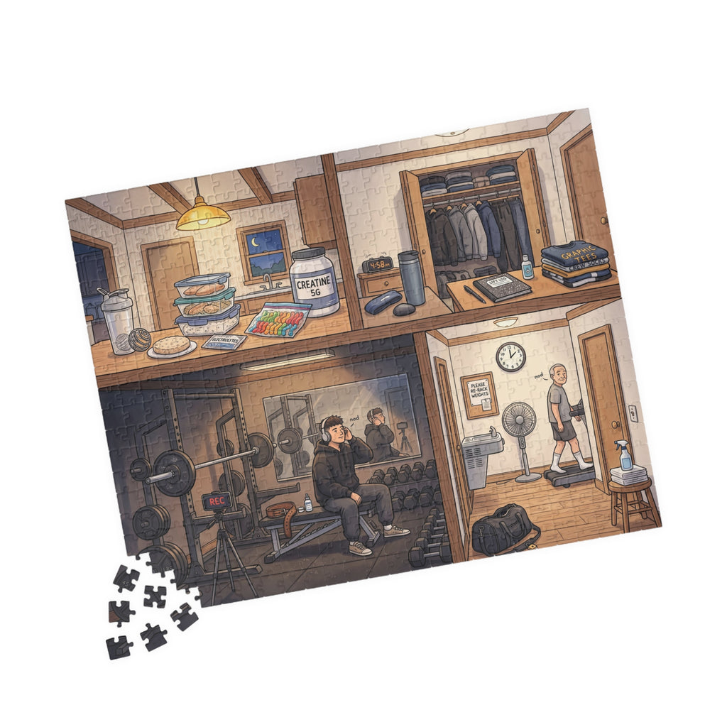 The 5AM Gym Bro - Jigsaw Puzzle