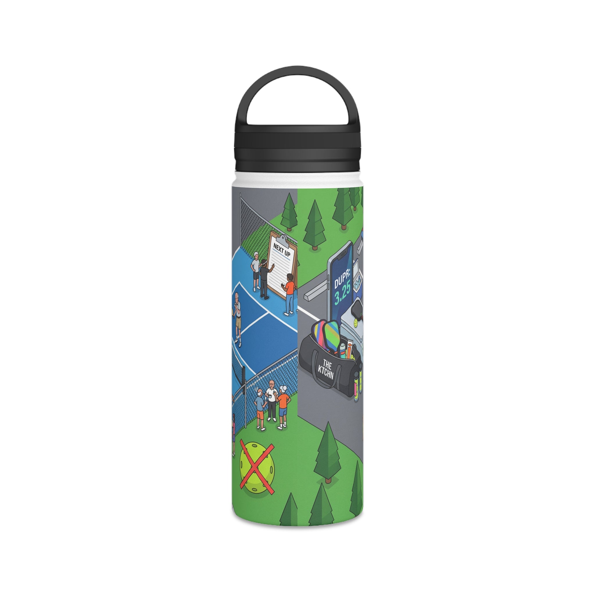 The Pickleball Obsessive - Water Bottle
