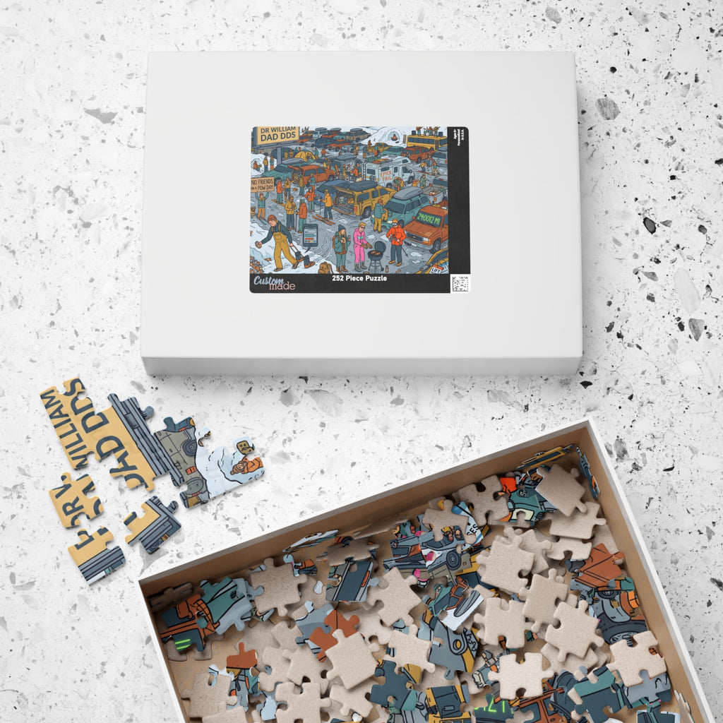 The Ski Bum - Jigsaw Puzzle