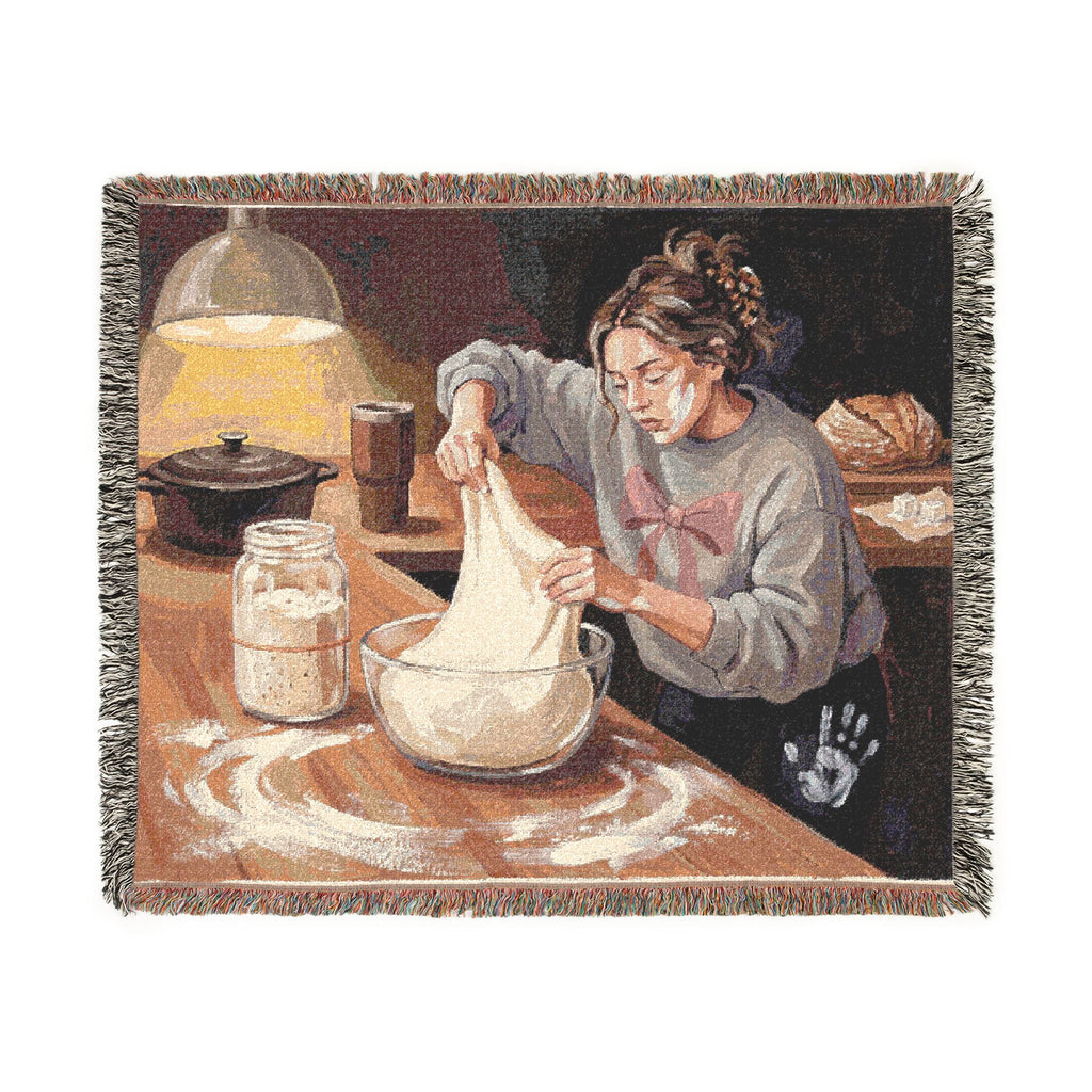 The Sourdough Girlie - Woven Blanket