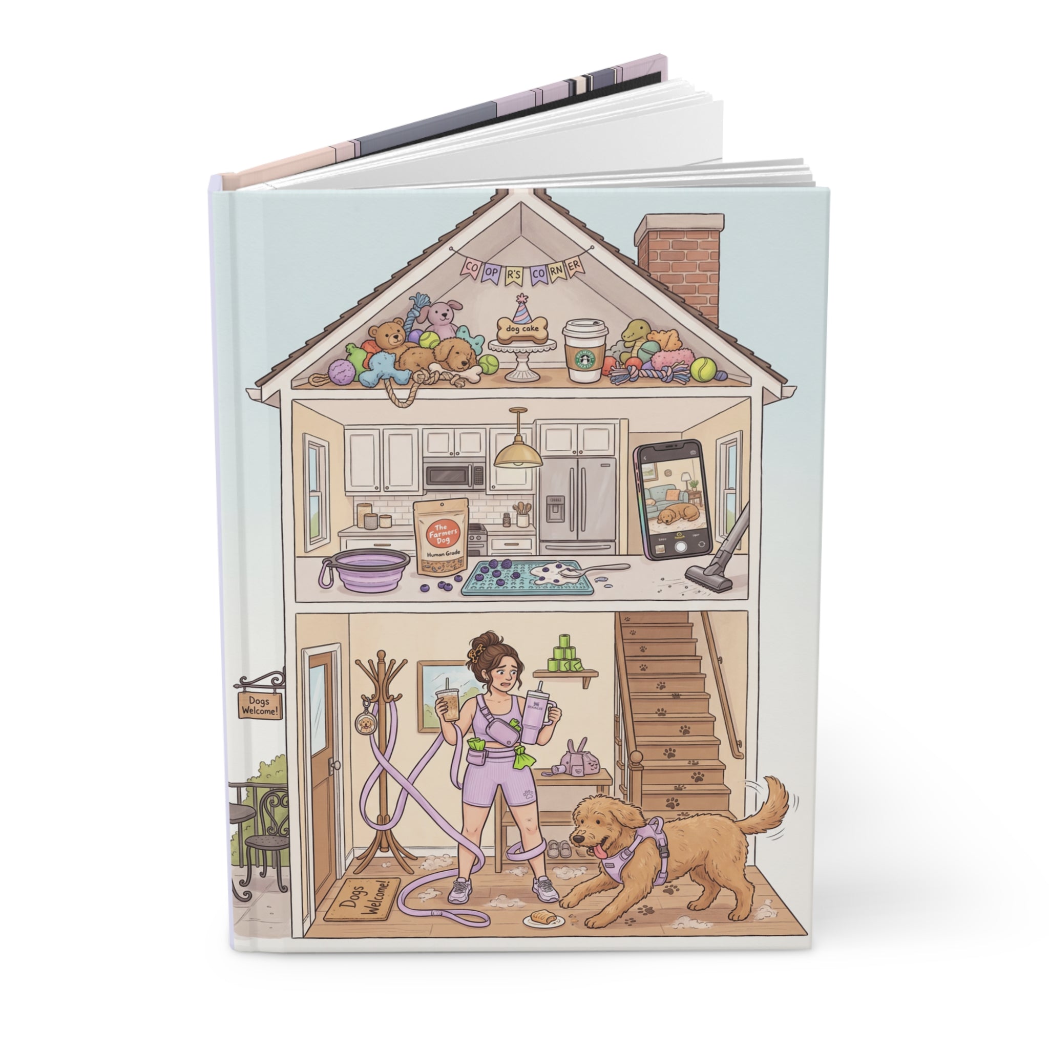The Dog Mom - Hardcover Journal