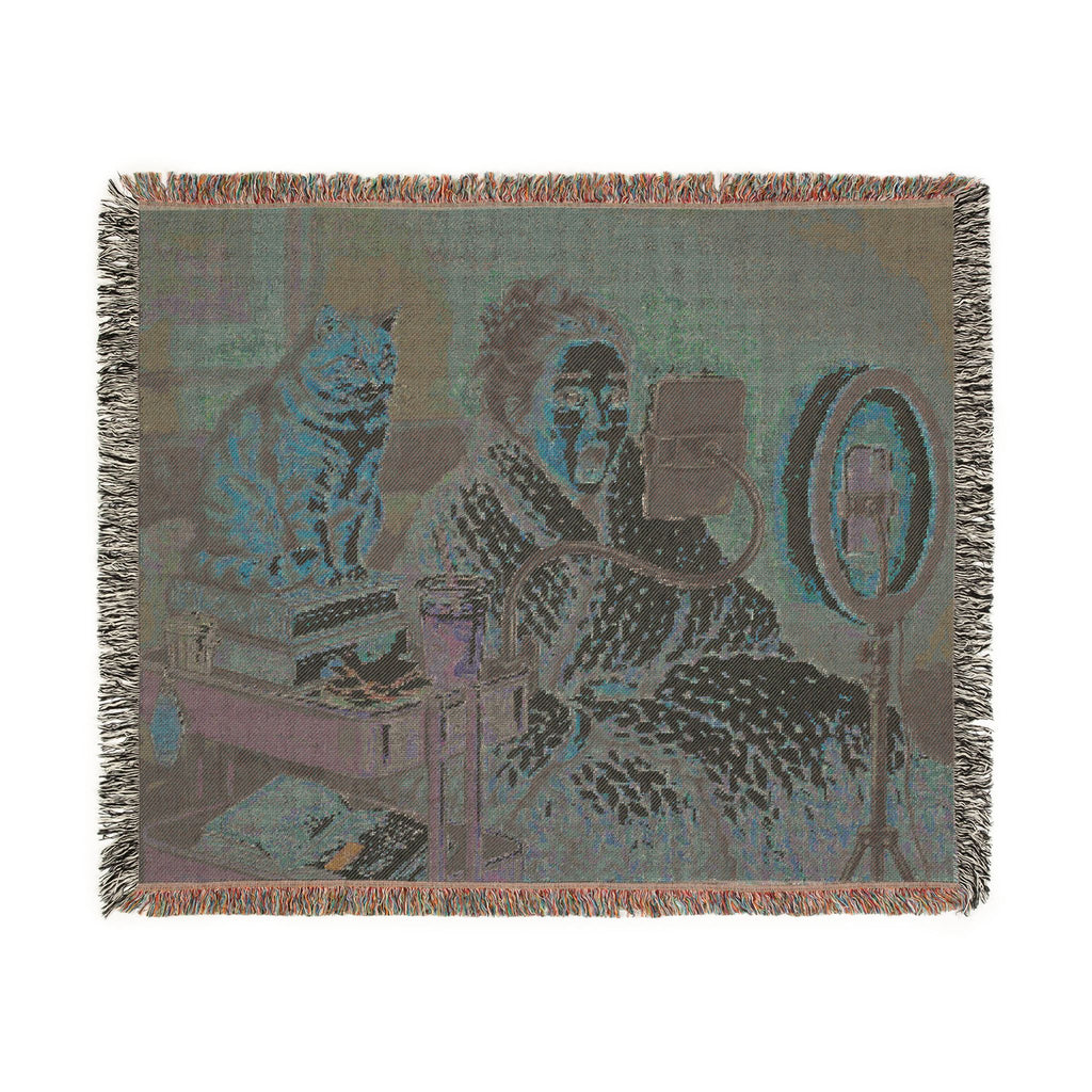 The BookTok Girlie - Woven Blanket