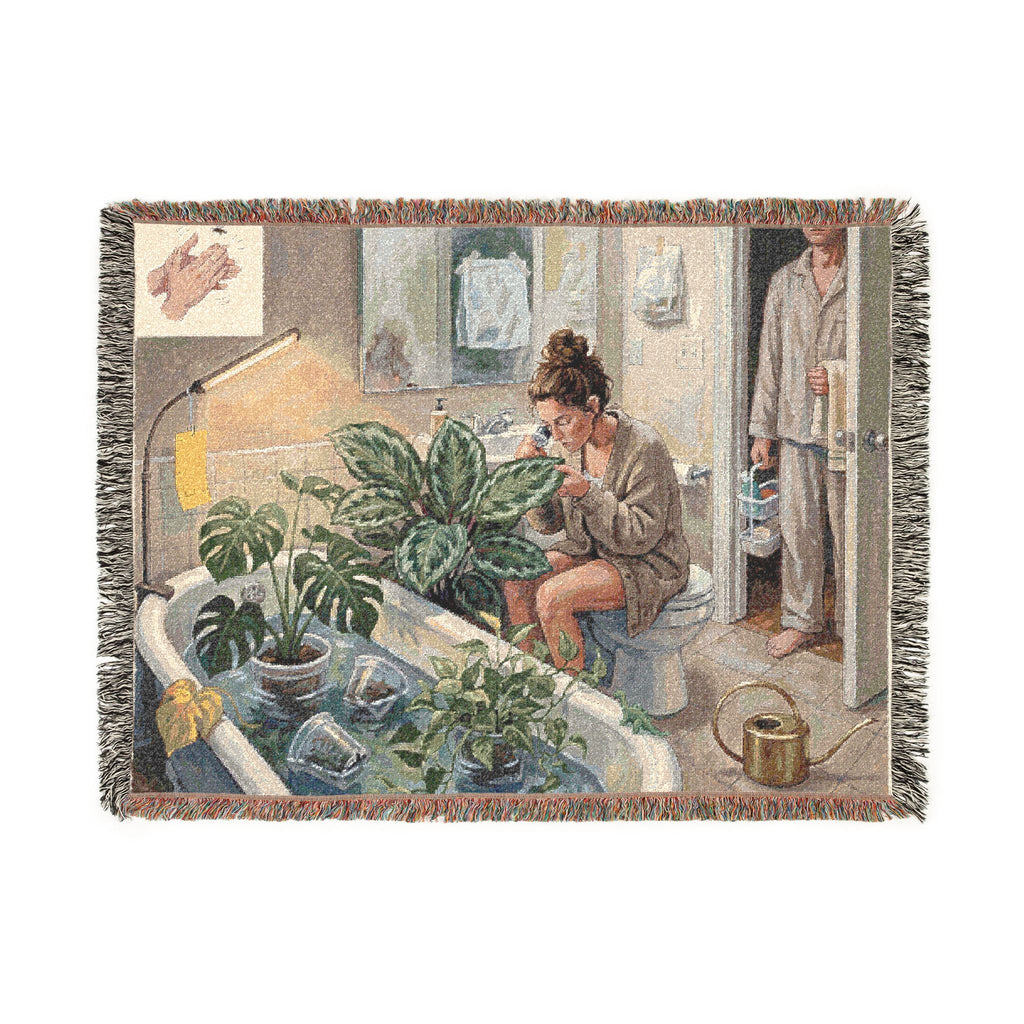 The Plant Parent - Woven Blanket