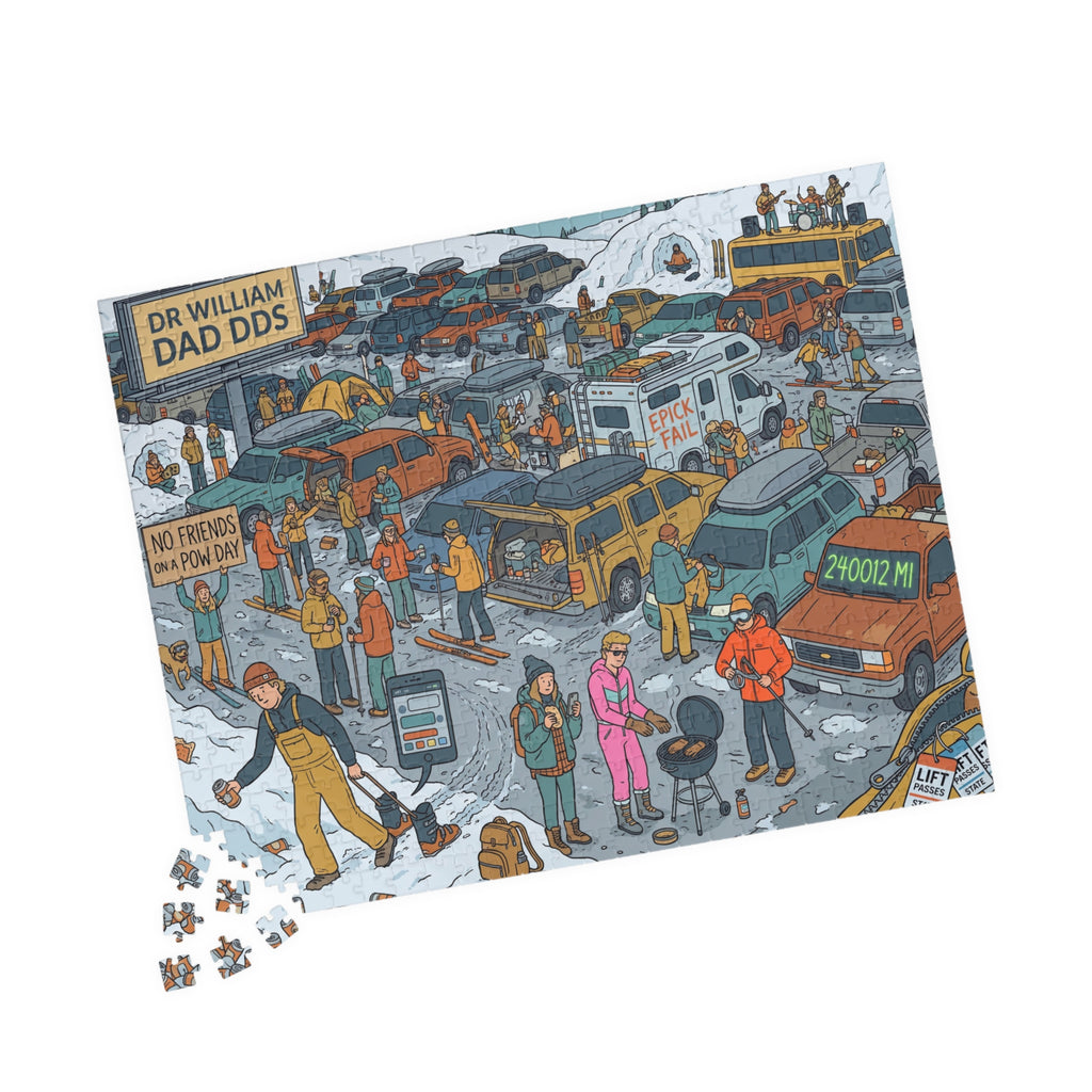The Ski Bum - Jigsaw Puzzle