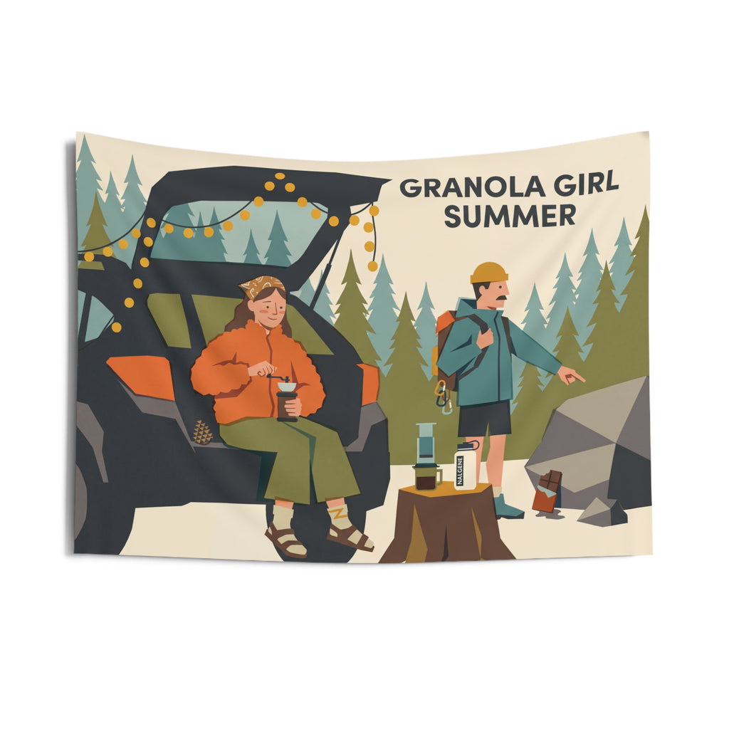 The Granola Girl - Wall Tapestry