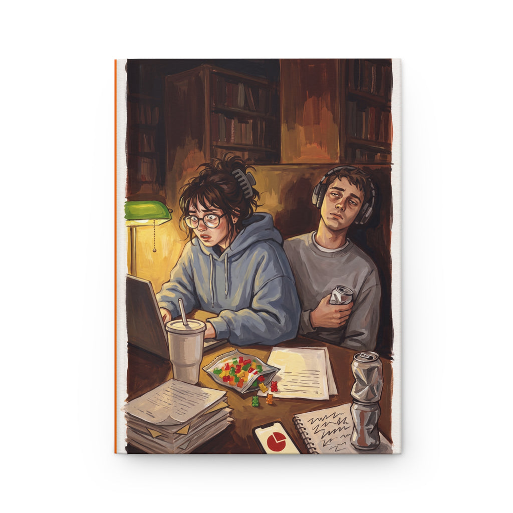 The Finals Week Gremlin - Hardcover Journal