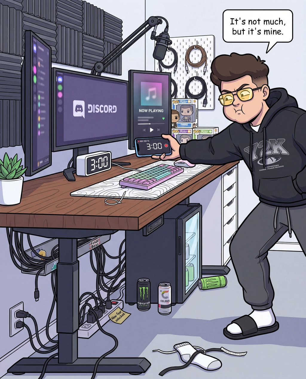 Full design artwork - The Battlestation Gamer - Tote Bag