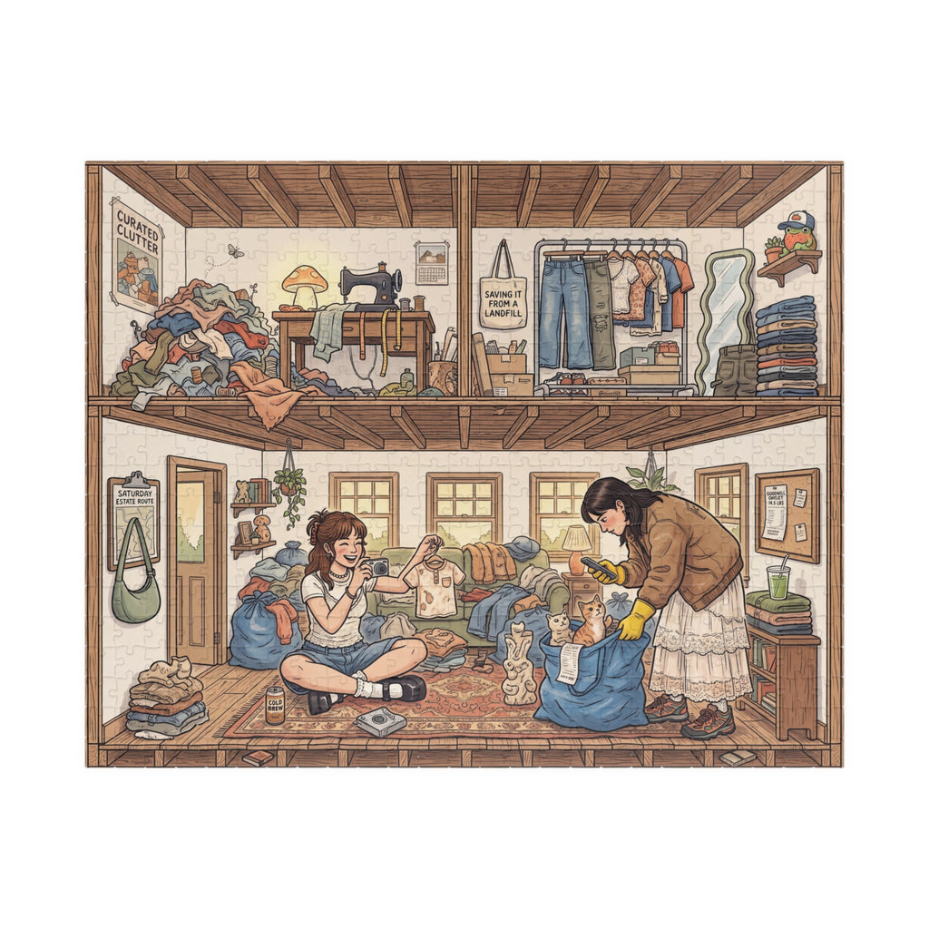 The Thrift Girlie - Jigsaw Puzzle