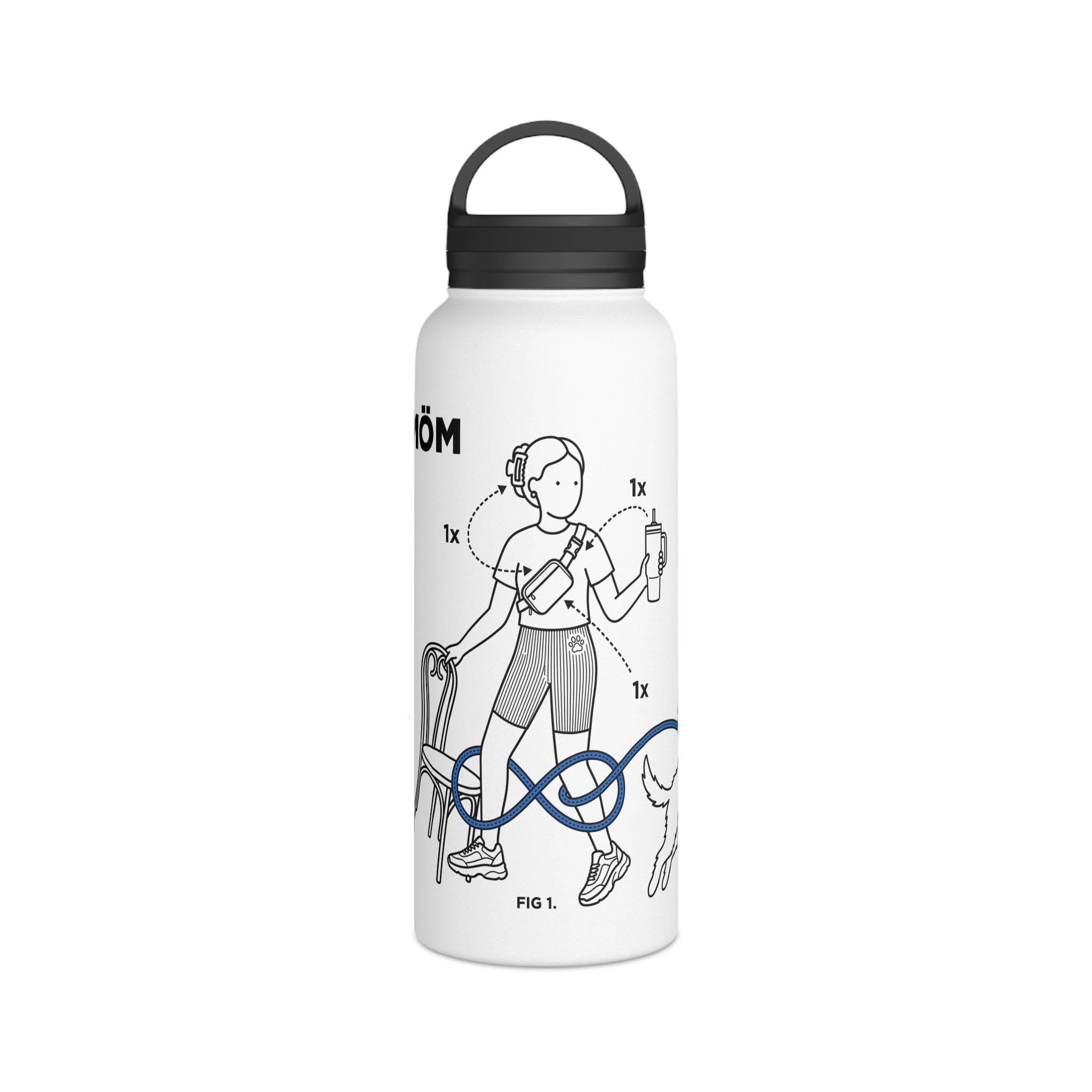 The Dog Mom - Water Bottle
