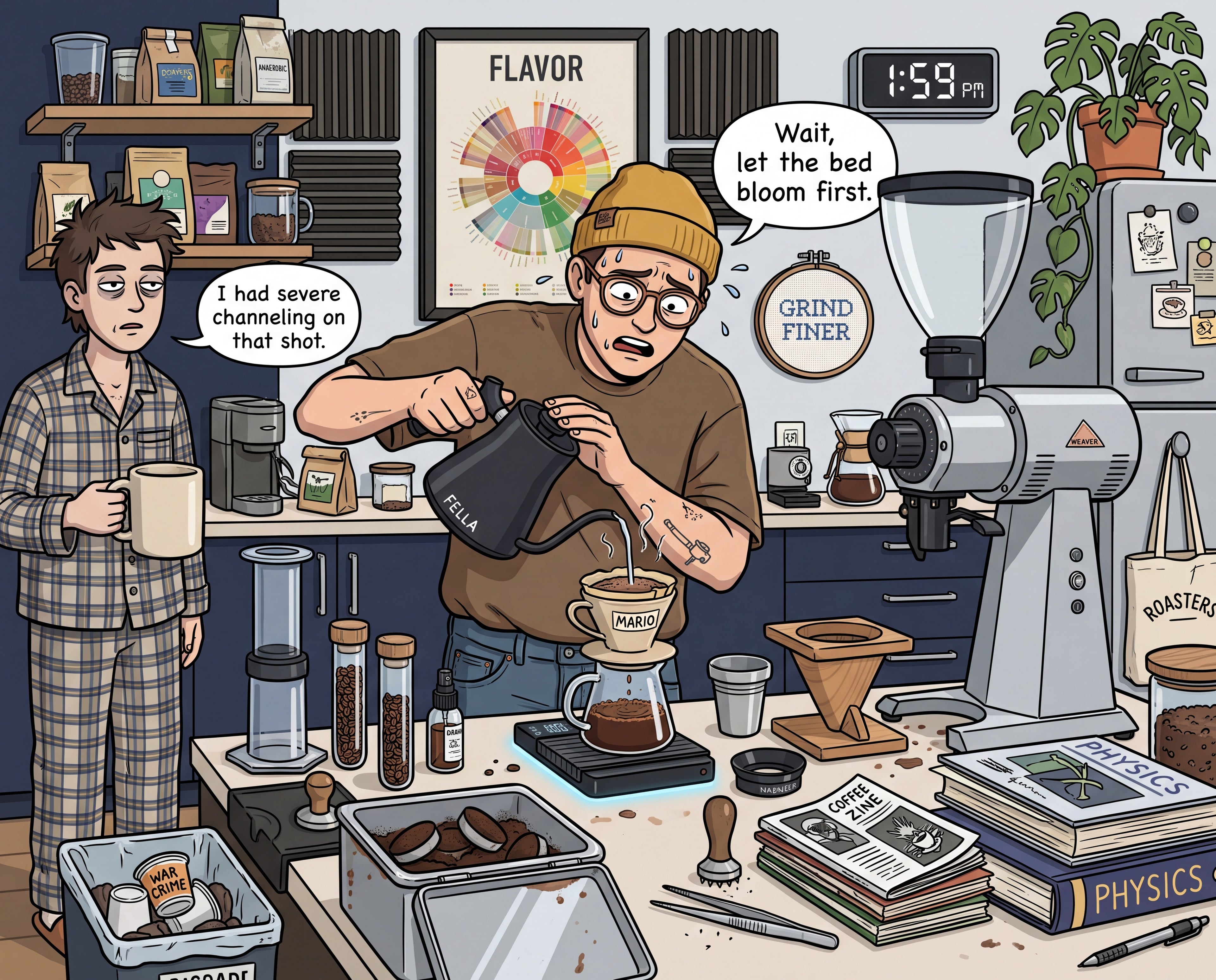 Full design artwork - The Coffee Snob - Jigsaw Puzzle