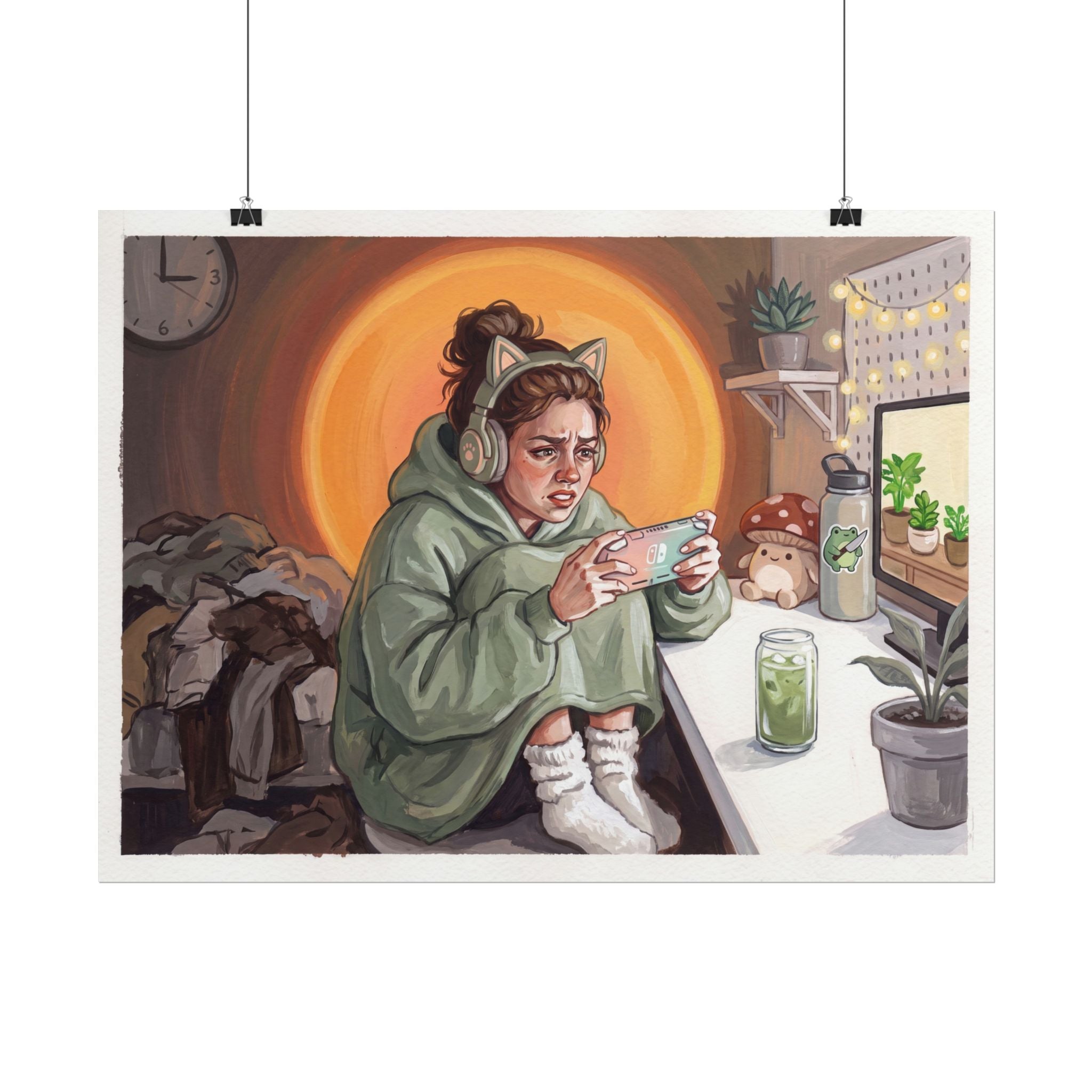 The Cozy Gamer - Poster