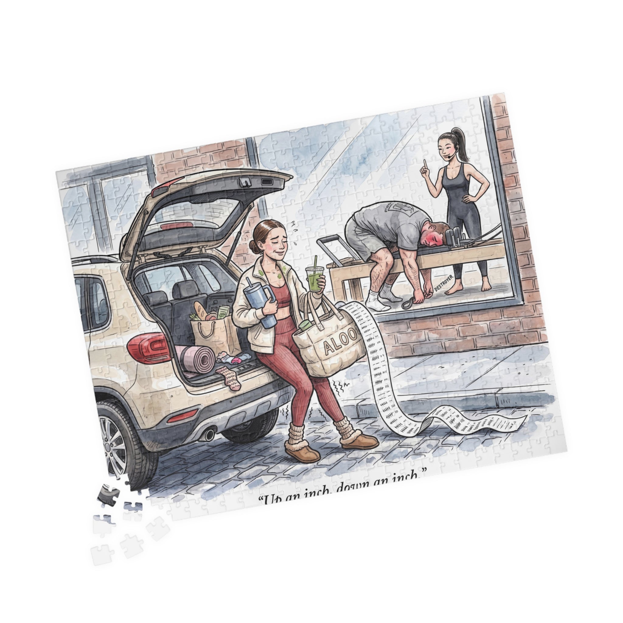 The Pilates Princess - Jigsaw Puzzle