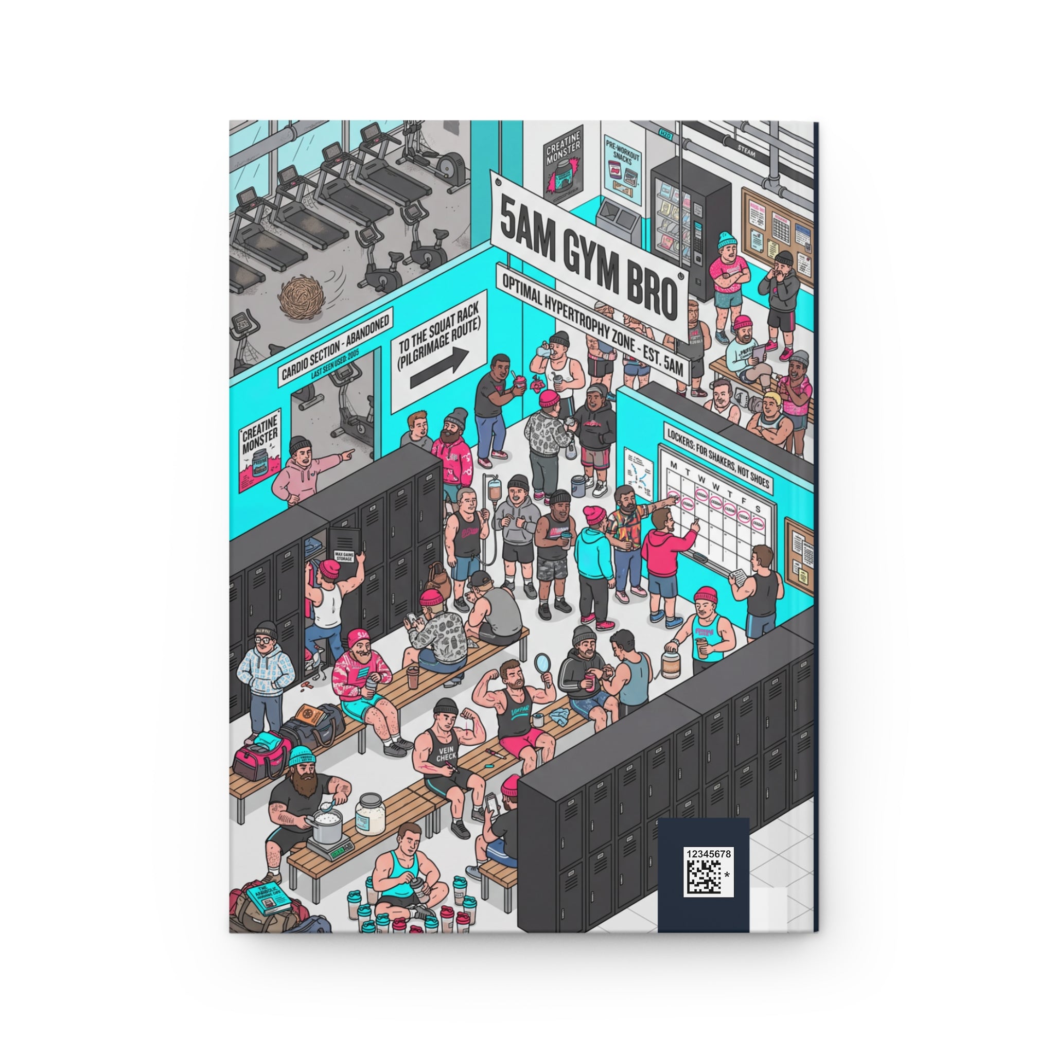 The 5AM Gym Bro - Hardcover Journal