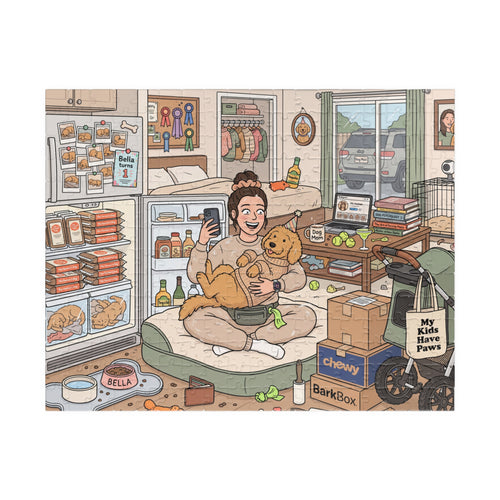 She Adopted a Dog (It's Her Whole Personality) - Jigsaw Puzzle