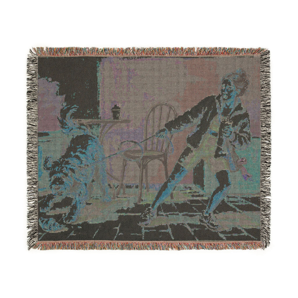The Dog Mom - Woven Blanket