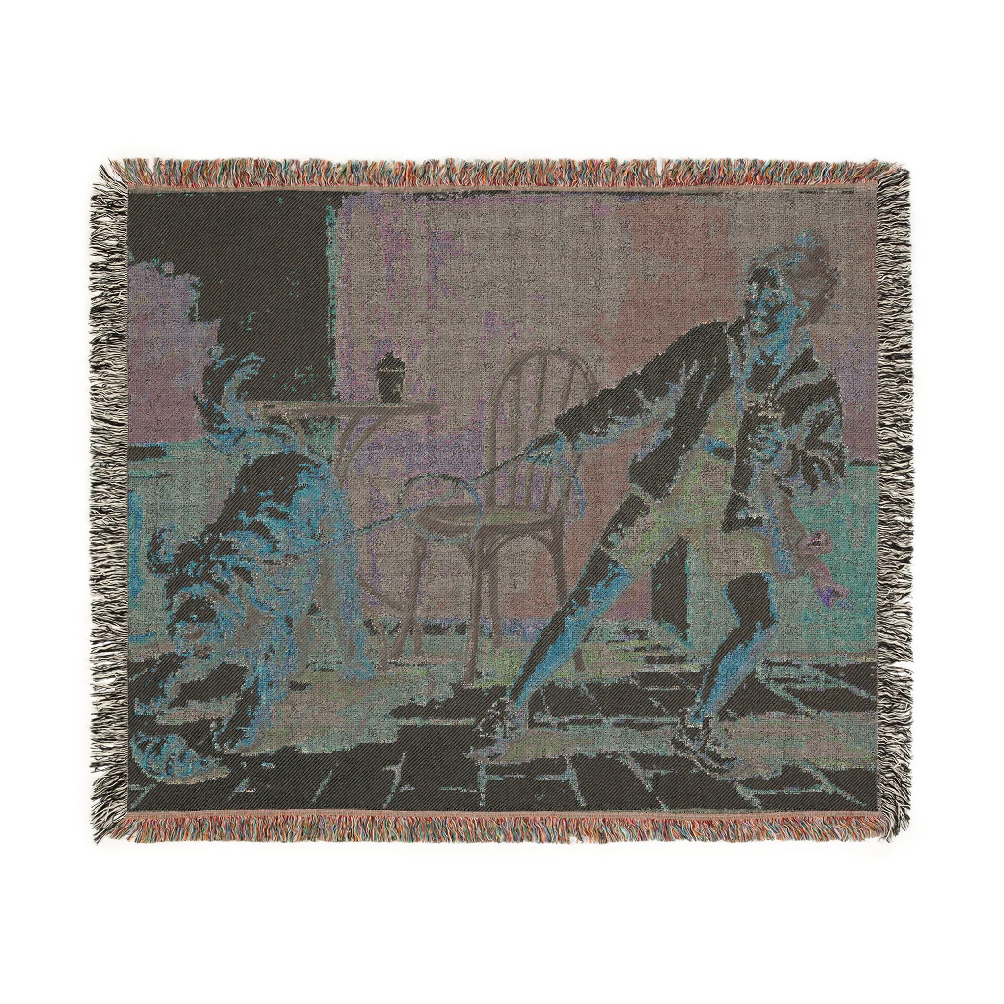 The Dog Mom - Woven Blanket