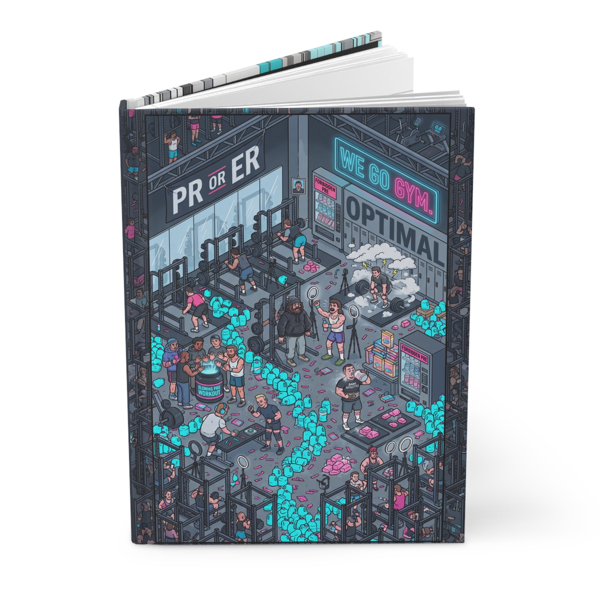 The 5AM Gym Bro - Hardcover Journal