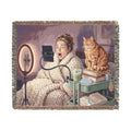 The BookTok Girlie - Woven Blanket