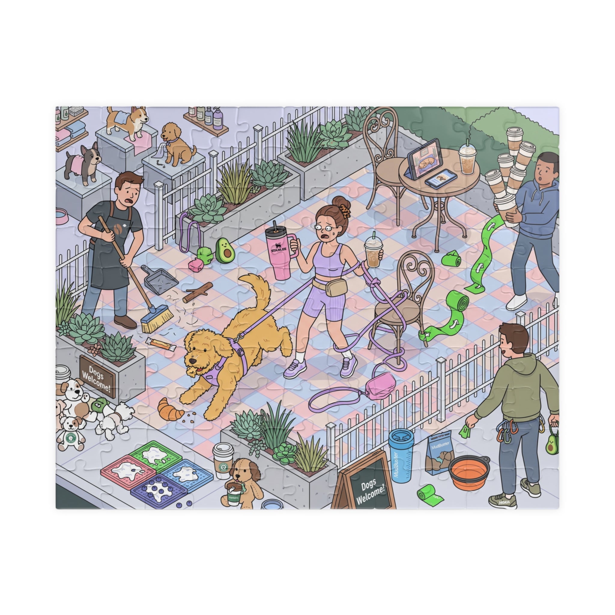 The Dog Mom - Jigsaw Puzzle