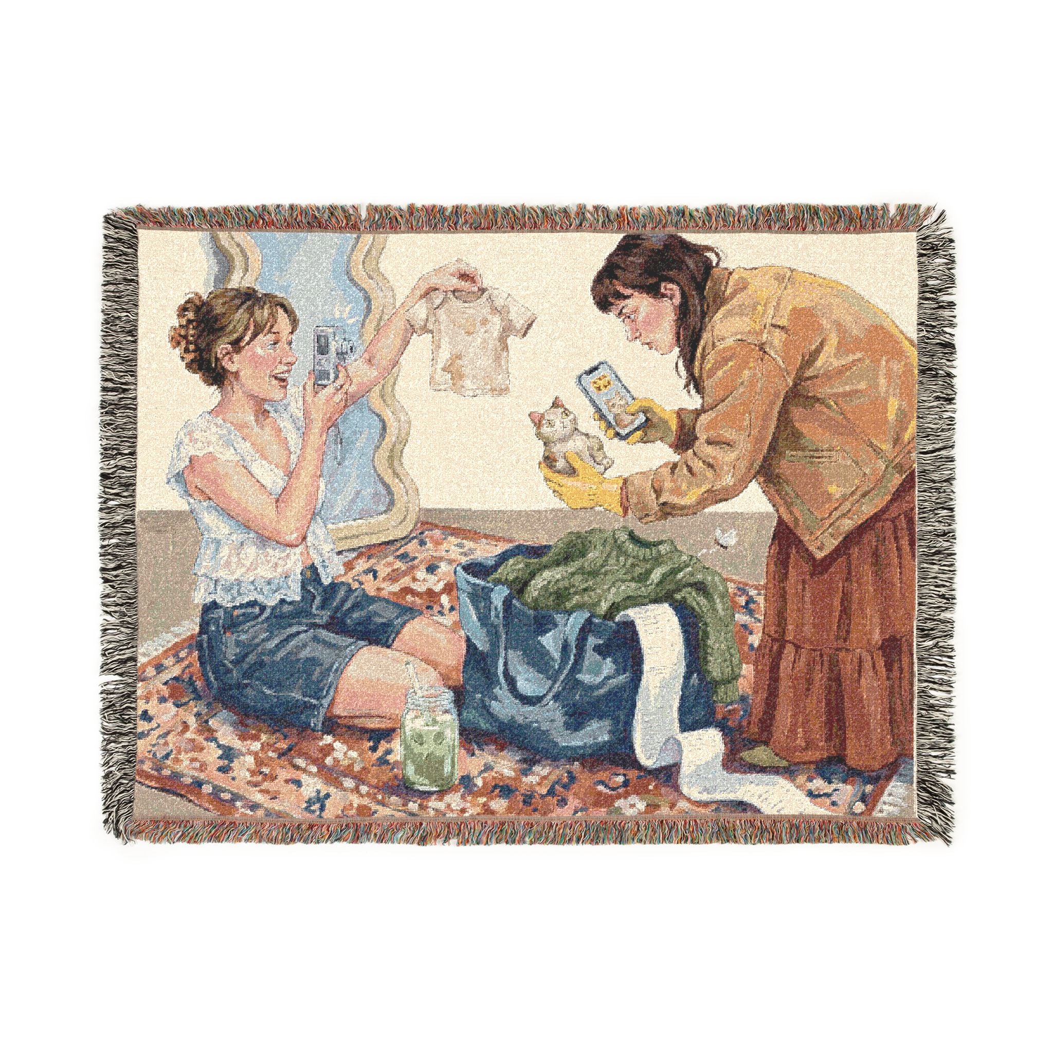 The Thrift Girlie - Woven Blanket