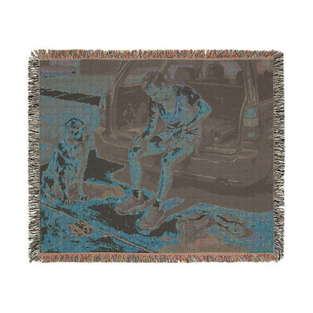 The Strava Guy - Woven Blanket