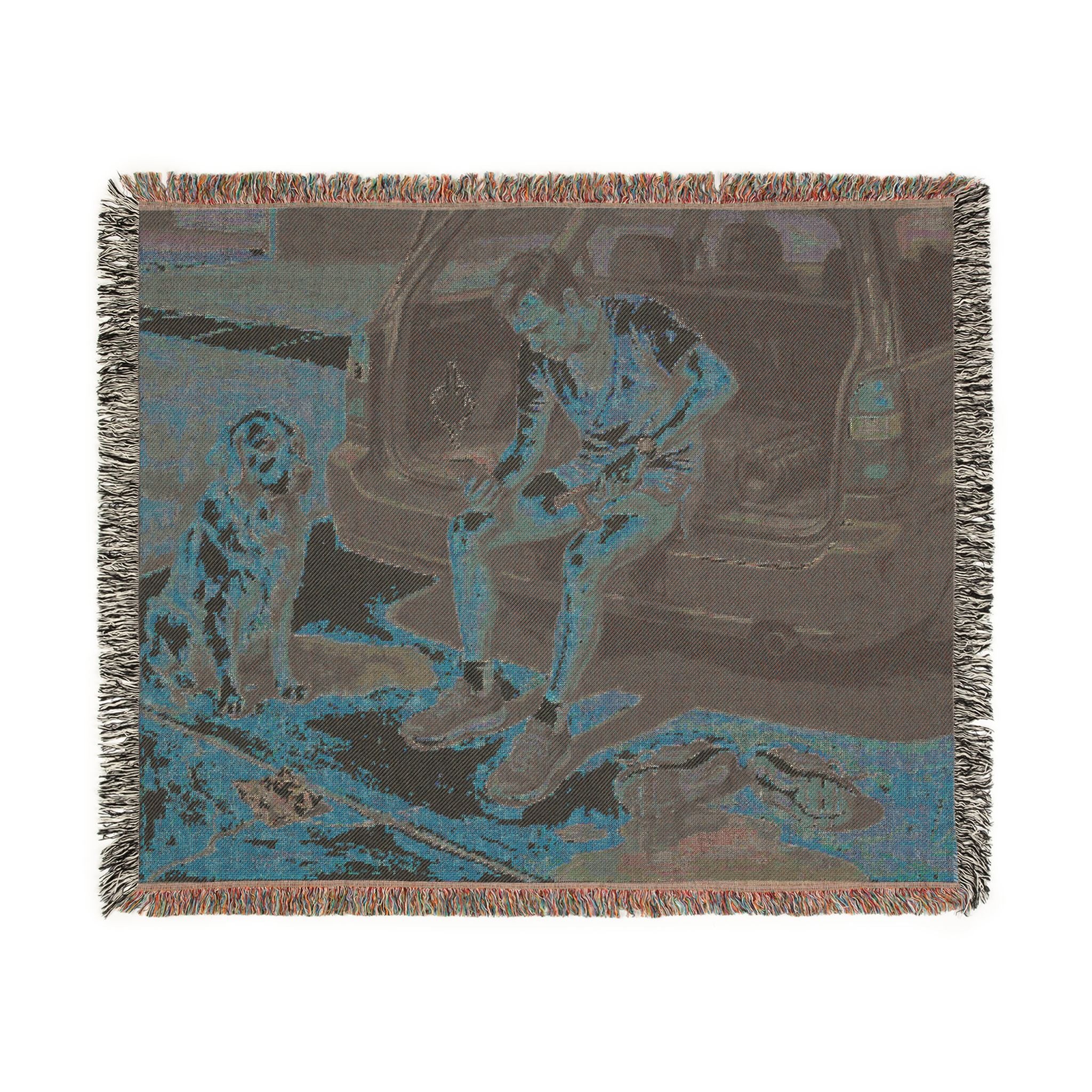 The Strava Guy - Woven Blanket