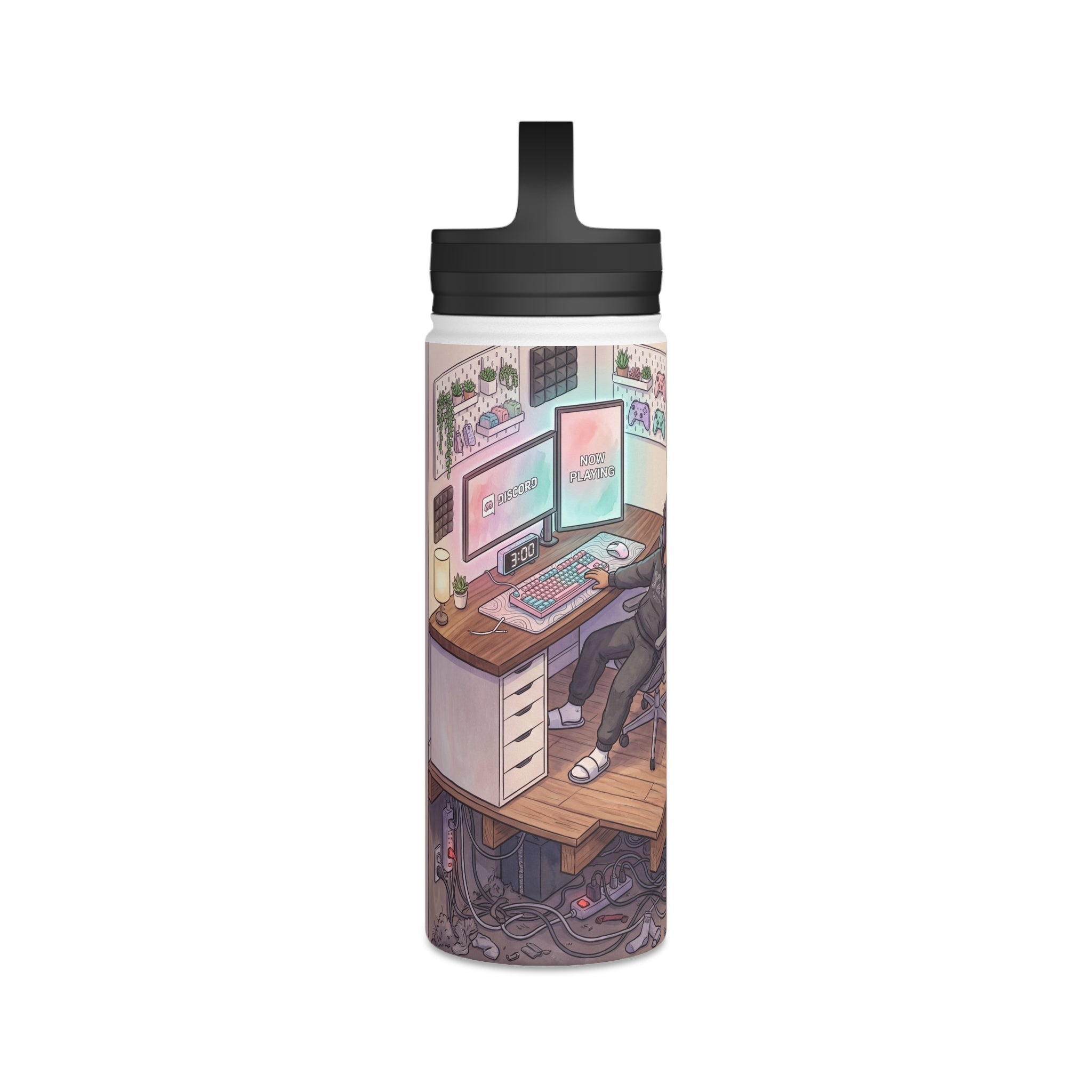 The Battlestation Gamer - Water Bottle