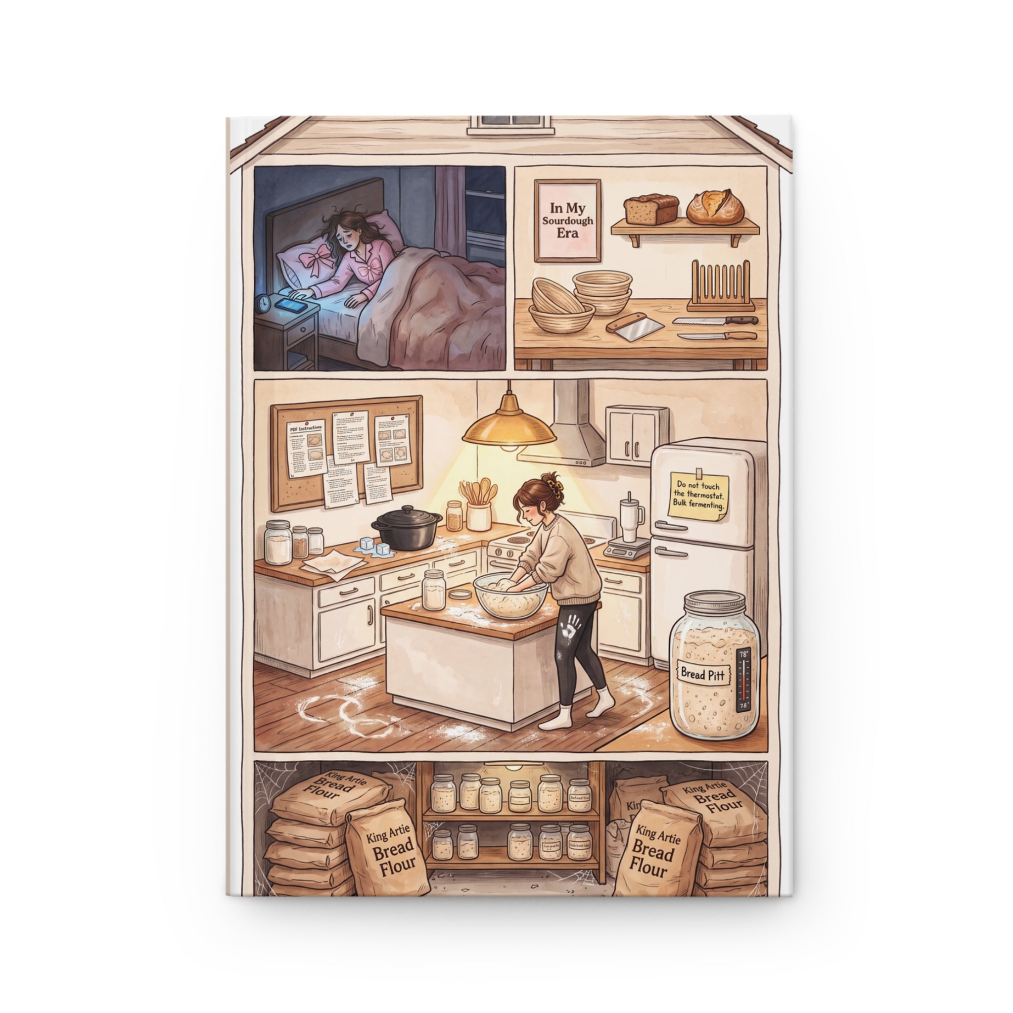 The Sourdough Girlie - Hardcover Journal